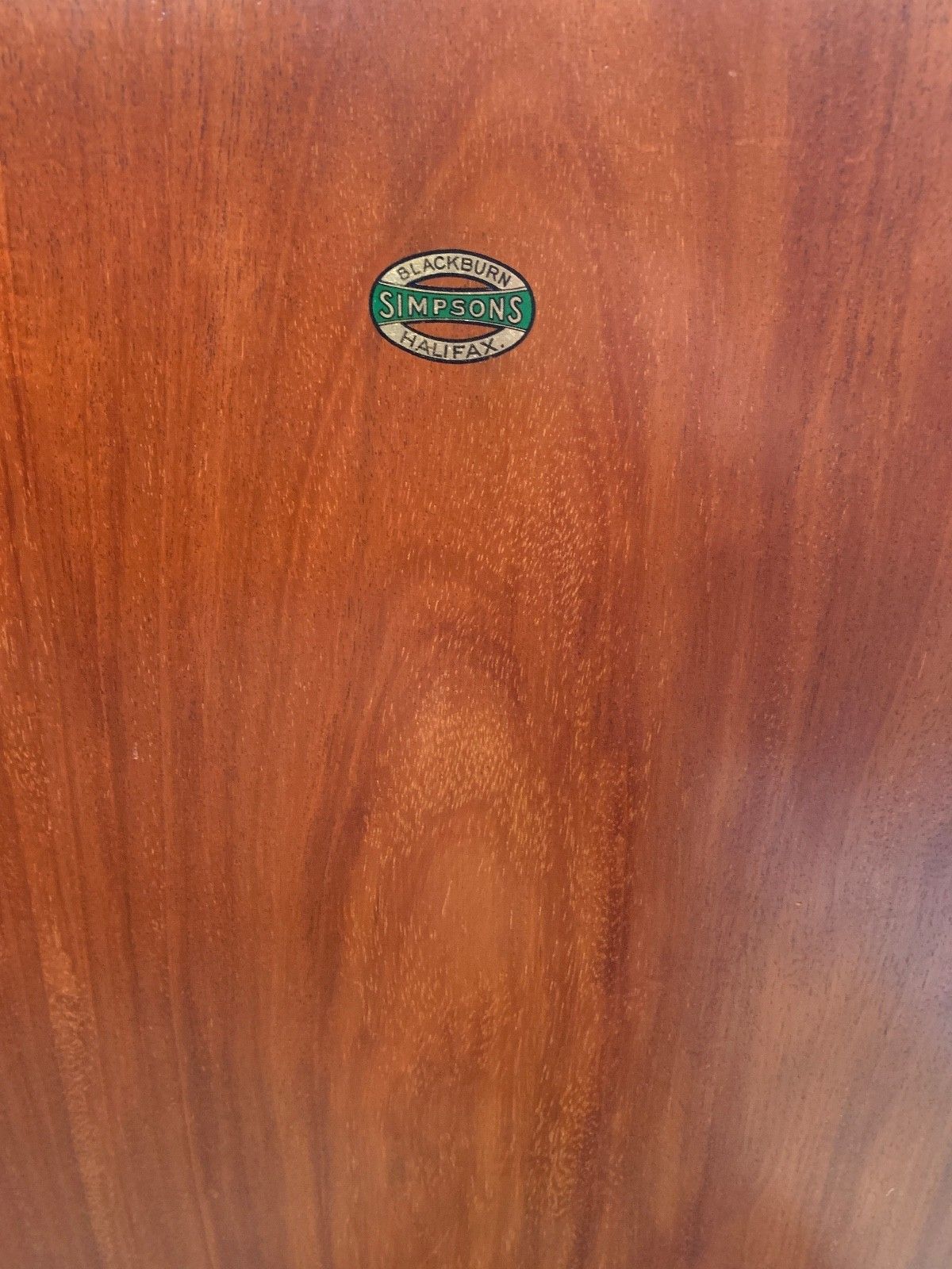 Art Deco Tallboy / Gentleman’s Wardrobe – C. 1930s–1950s photo vintage