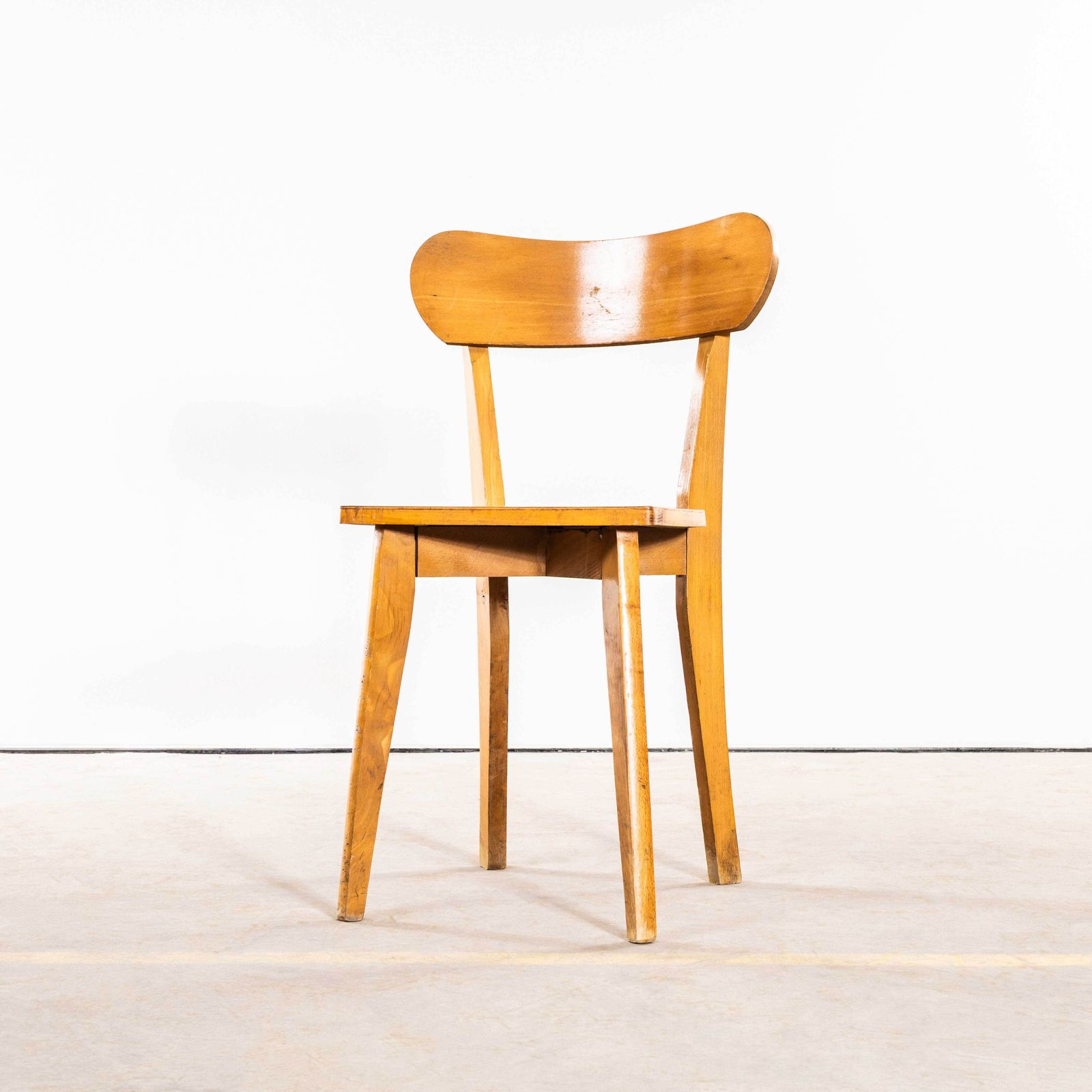 1950’s French Luterma Chapel Bentwood Dining Chairs   Set Of Four photo furniture