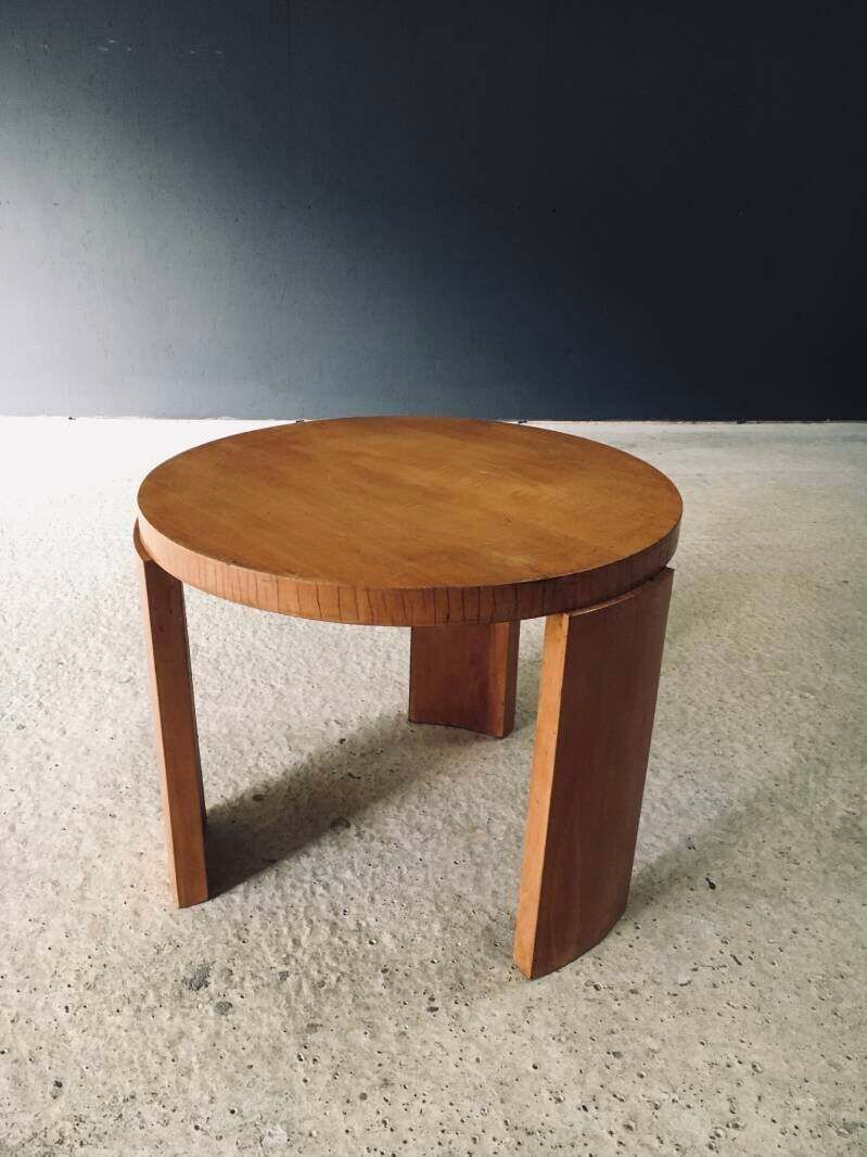Art Deco Low Side Table, 1930's France photo vinterior