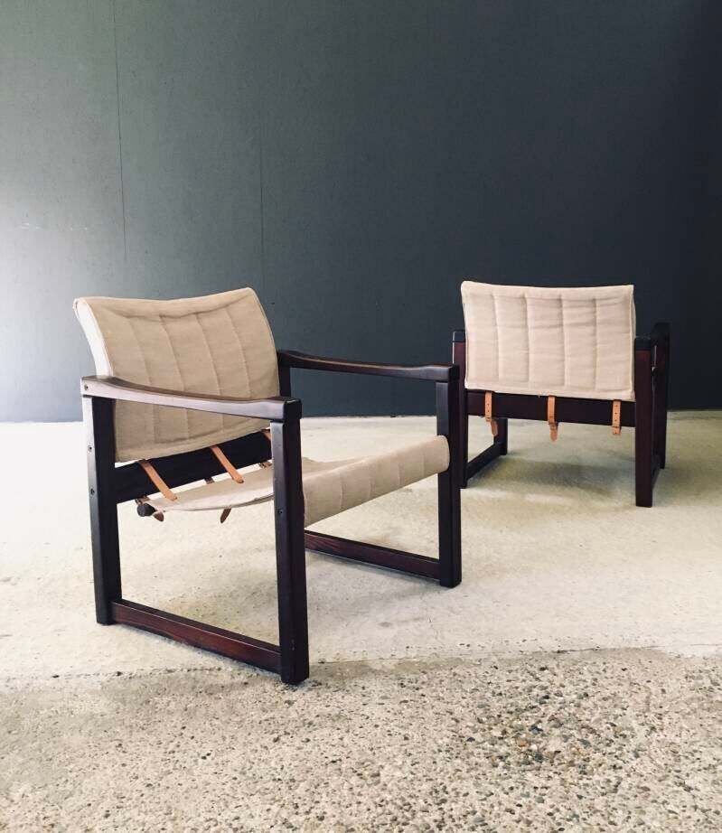 "Diana" Safari Lounge Chair Set, Ontwerp Karin Mobring Voor Ikea, Jaren 1970 photo buy