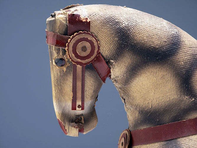 Antique Rocking Horse, 1940s, Czechoslovakia photo for sale