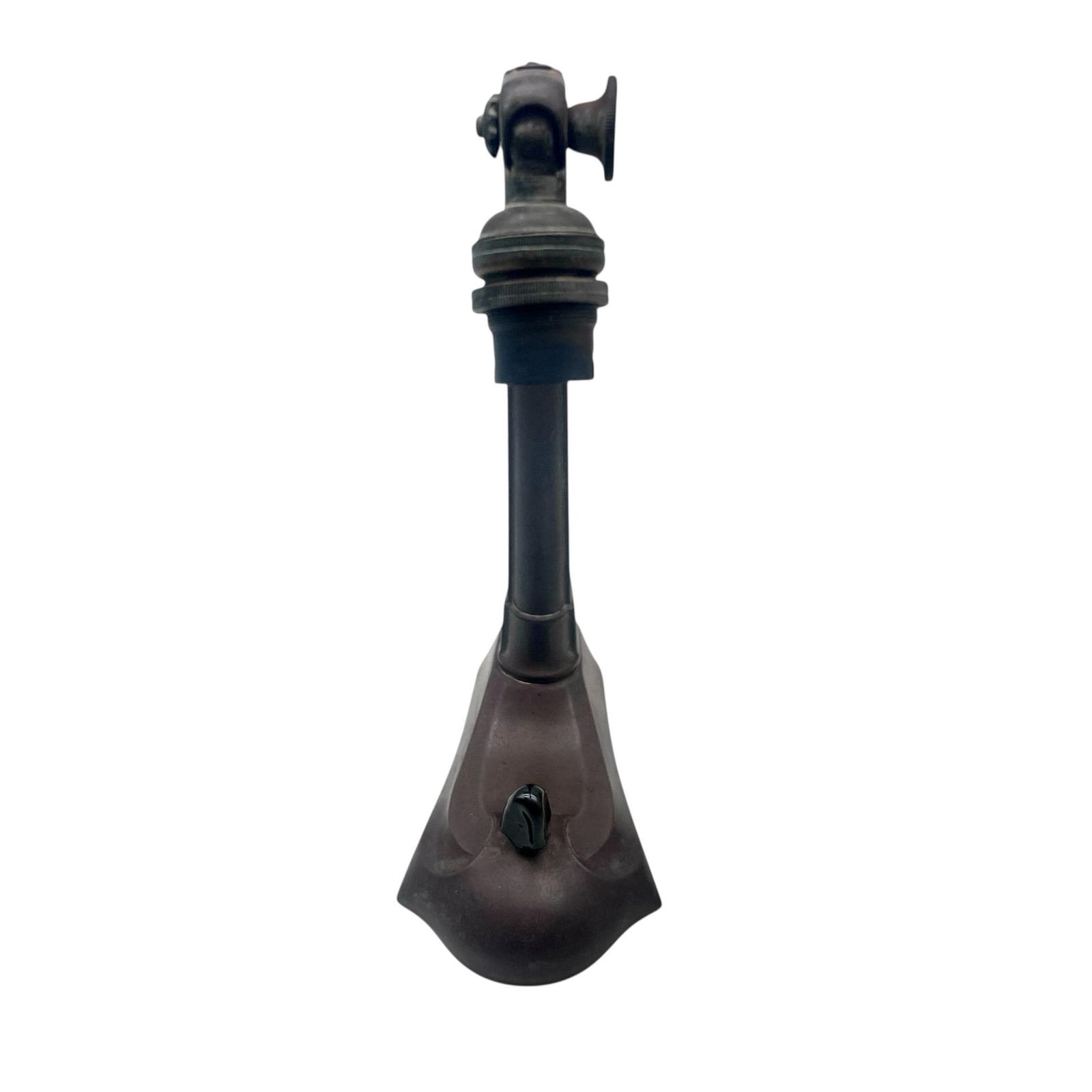 Vintage 1930's Wall Hanging Table Mounted Gooseneck Tin Lamp   Bakelite Switch   Study Decor   Home Decor photo Lighting