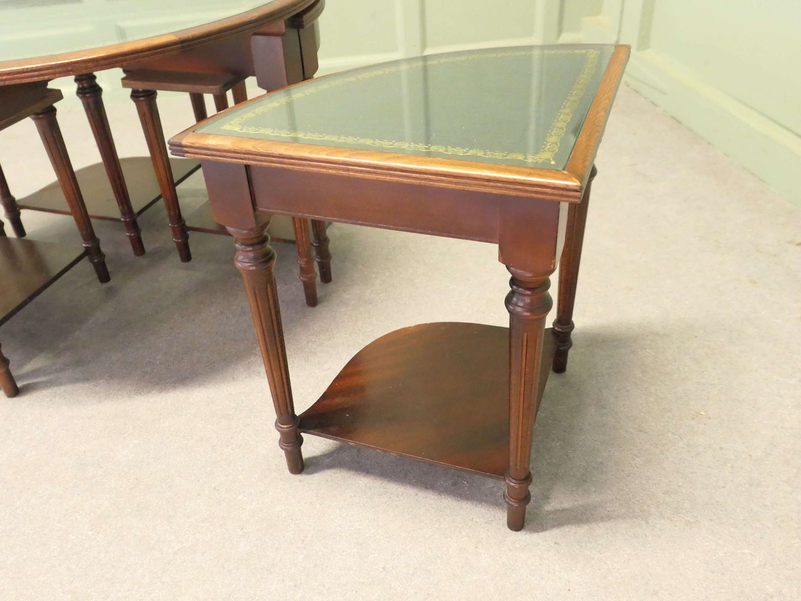Unusual Circular Nest Of Library Tables This Is A Very Unusual Set Of Tables photo 834.0