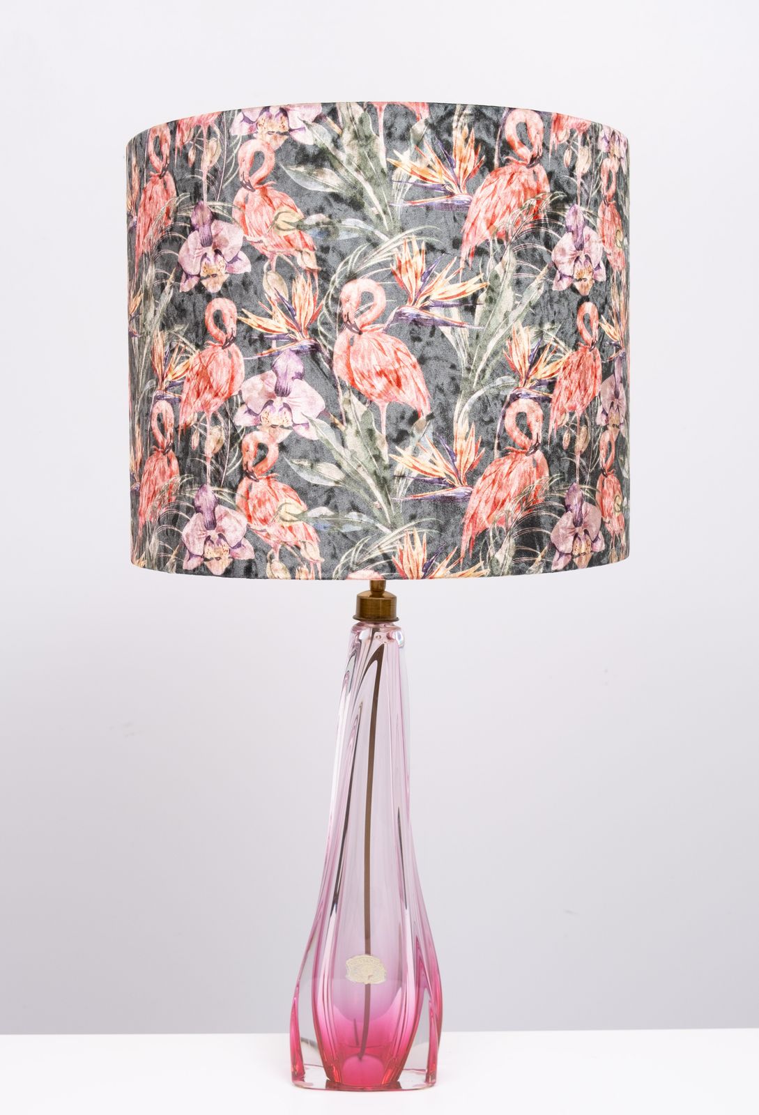 Flavio Poli Murano Glass Table Lamp For Seguso, 1960s