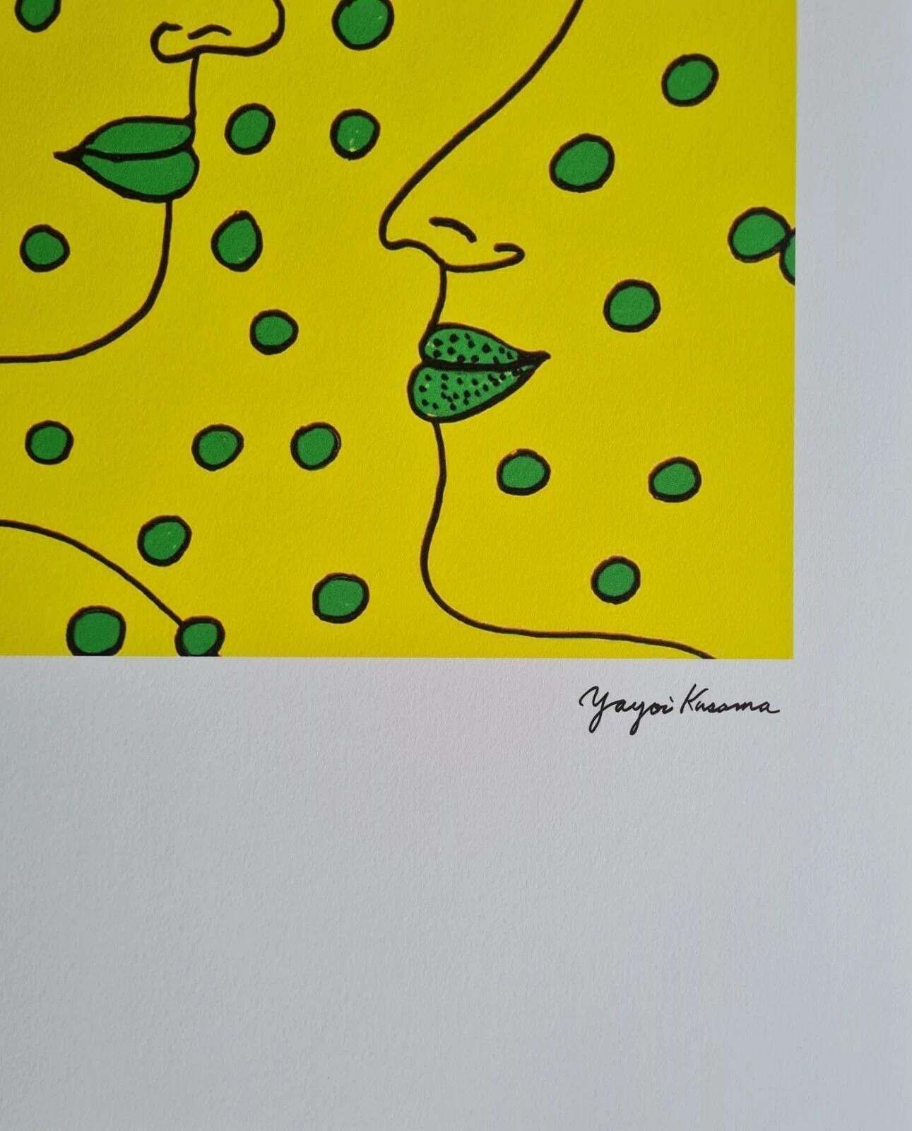 After Yayoi Kusama, Women Wishing, Lithograph, 1990s photo for sale