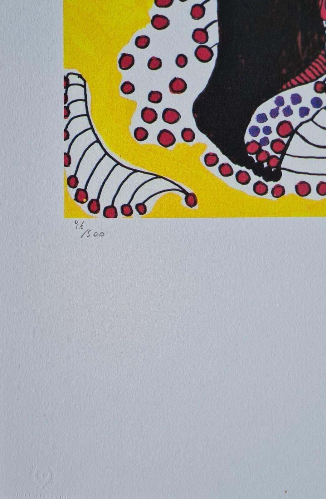 After Yayoi Kusama, Girls Aaa , Lithograph, 1990s photo 485.0