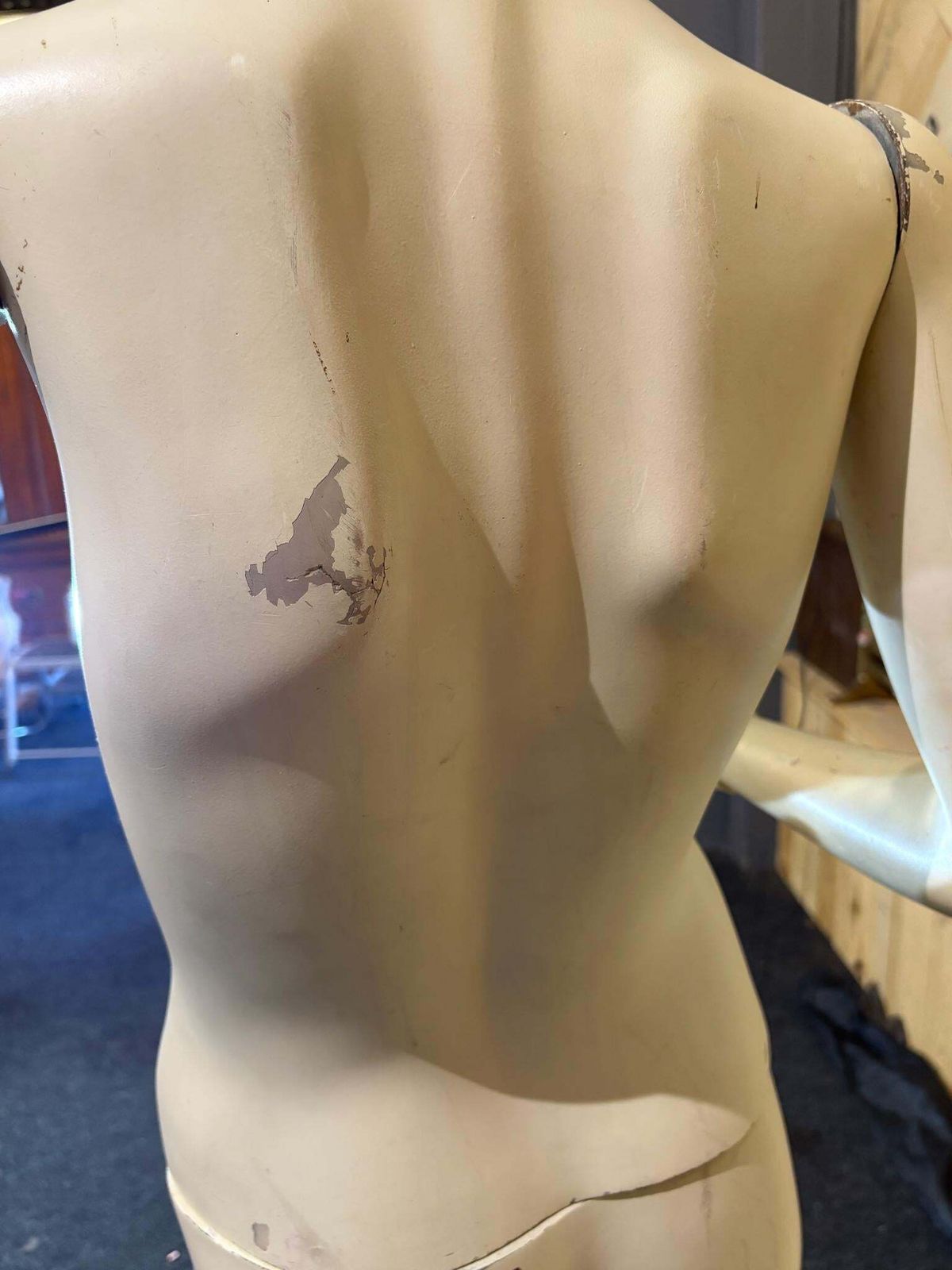 Vintage Belgian John Nissen Fibreglass Mannequin, C.1978–85 photo buy