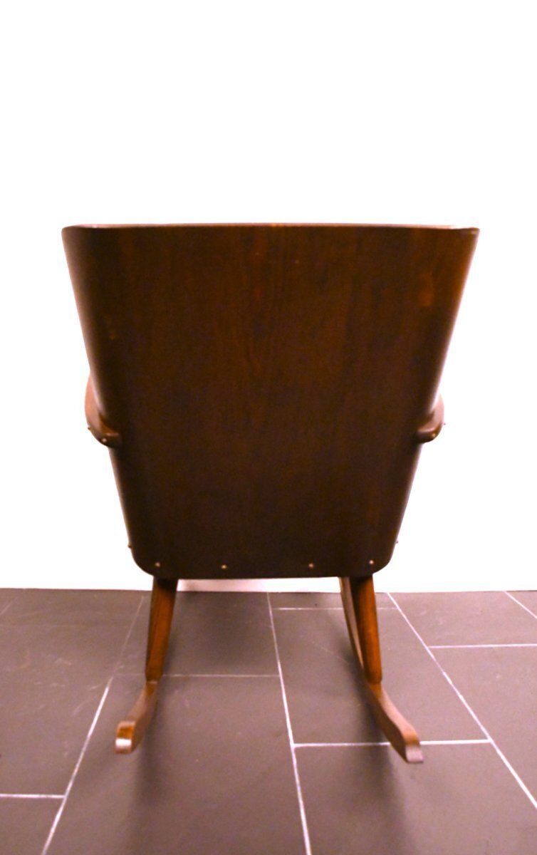 Swedish Modern Pine Rocking Chairs By Göran Malmvall For Svensk Fur, 1940s, Set Of 2 photo buy