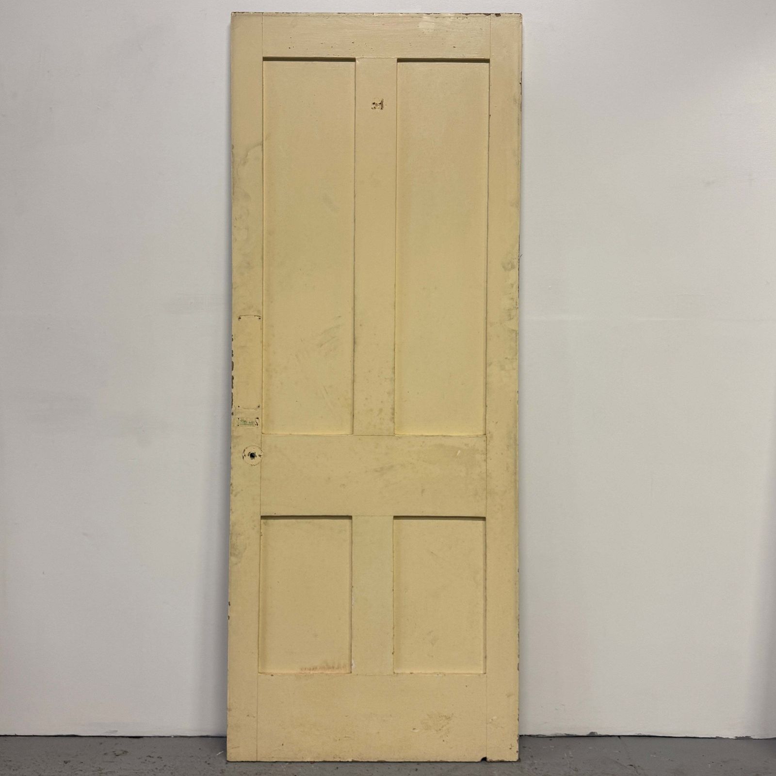 Antique Four Panel Door 207cm X 81cm X 4cm photo furniture