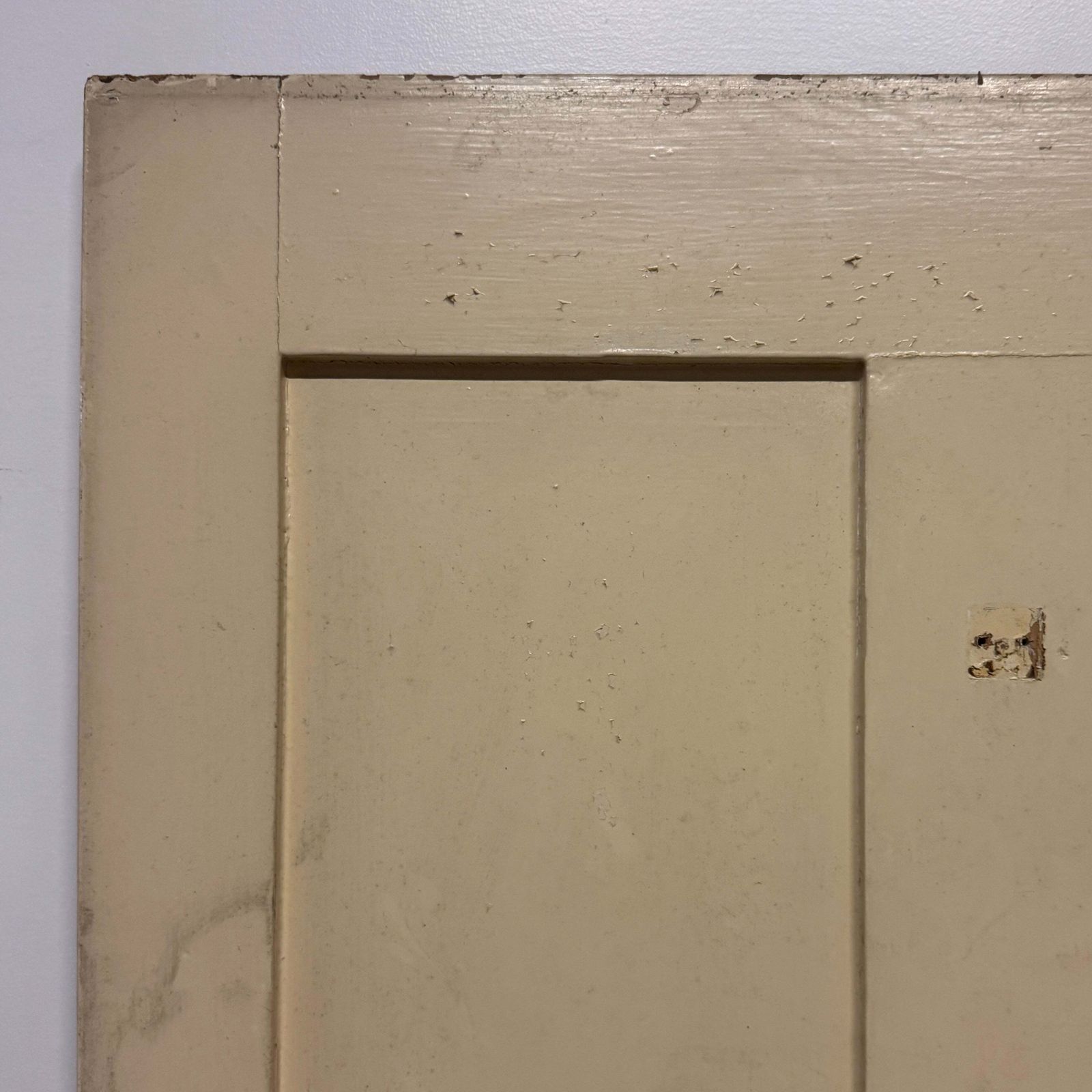 Antique Four Panel Door 207cm X 81cm X 4cm photo Home Fixtures