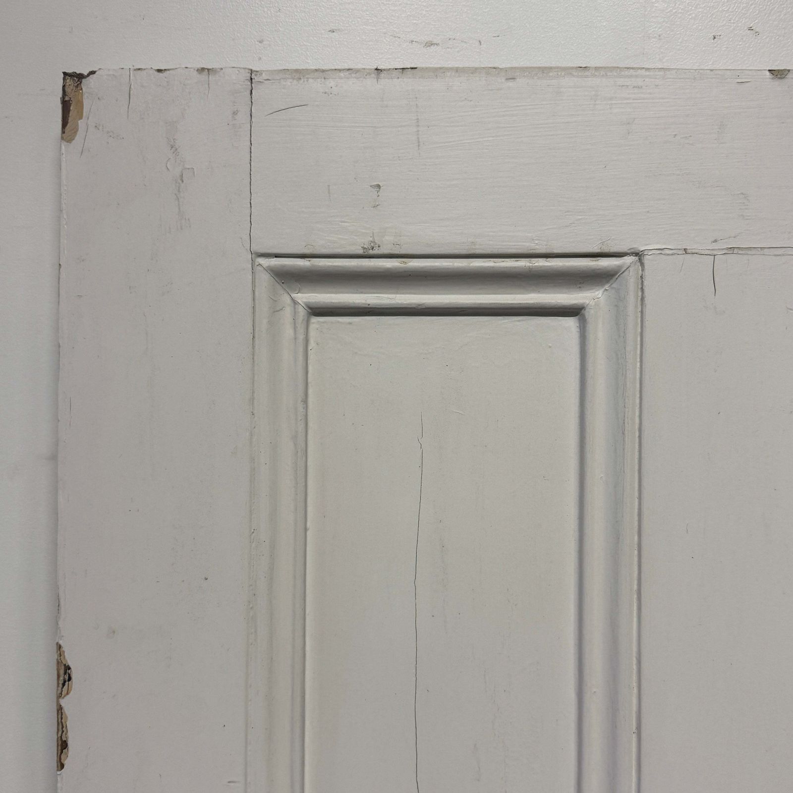 Antique Four Panel Door 205.5cm X 86cm X 4.5cm photo 210.0