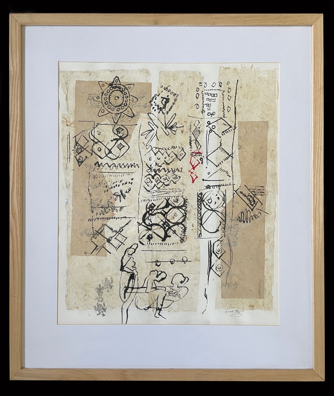 "Love Letter" Ink On Mulberry Paper, Peter Jackson B1930