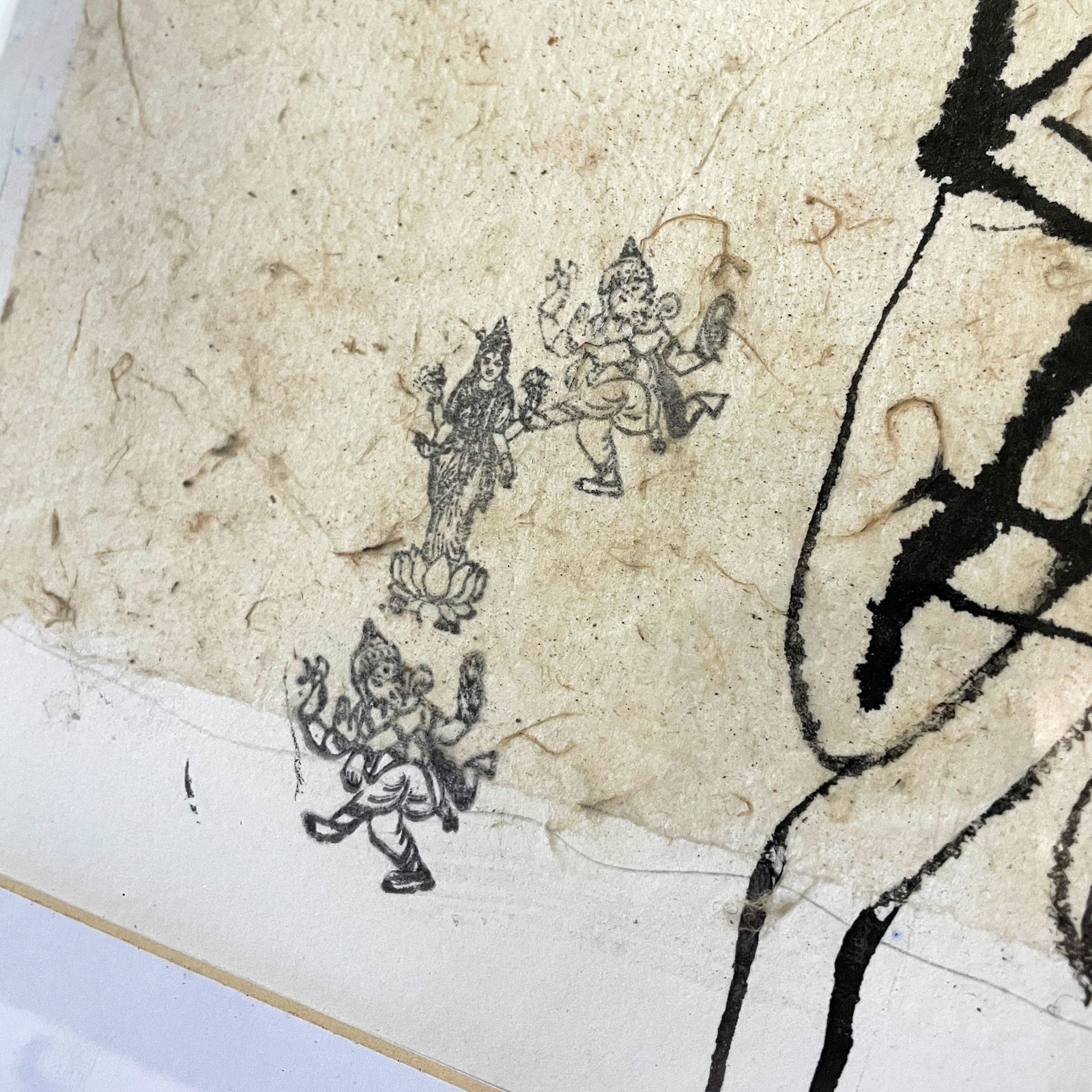 "Love Letter" Ink On Mulberry Paper, Peter Jackson B1930 photo vinterior
