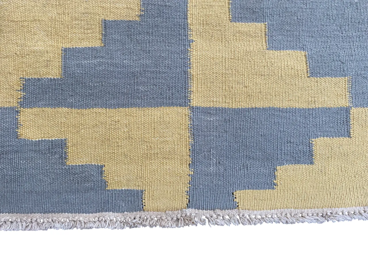 Modern Kilim Handwoven Wool Living Room Bedroom Rug photo furniture