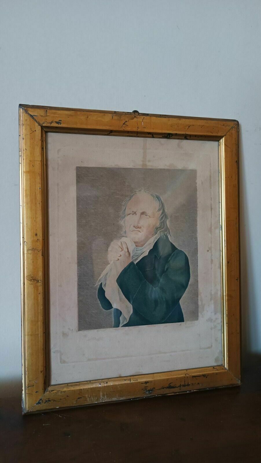Pair Of Engravings Caricatures Antique Boilly Antique Frames photo Art