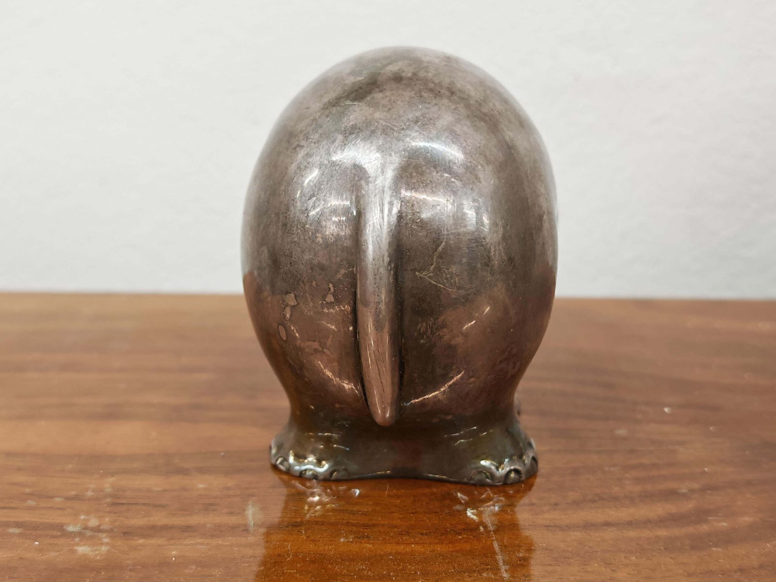 1256.0 Mid Century Modern Silver Figurine Of An Elephant, 970 Silver, Italy 1960s photo