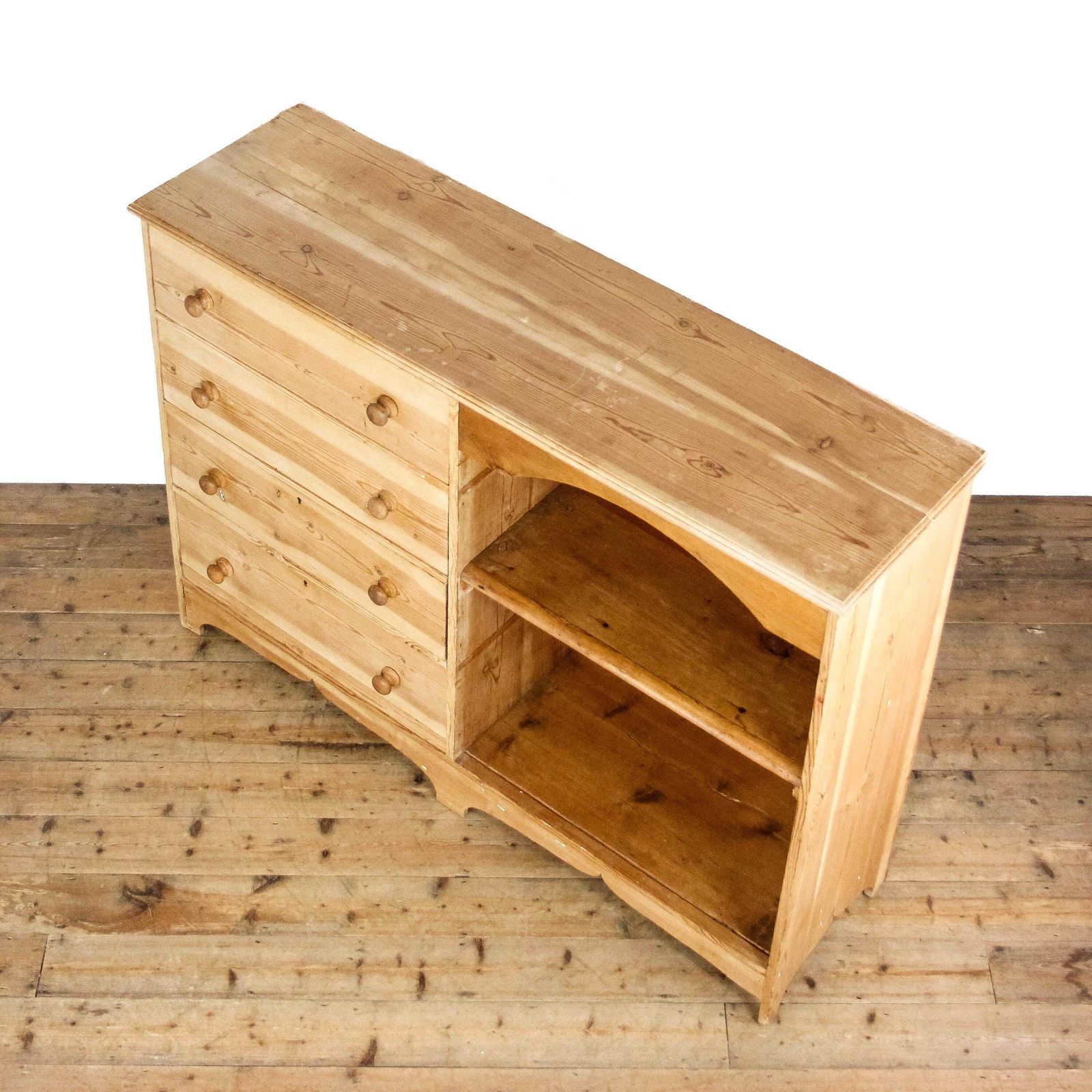 20th Century Large Pine Bedroom Chest Of Drawers Unit | Antique Storage | Pine Drawers | Bedroom Furniture | Pine Furniture photo Furniture