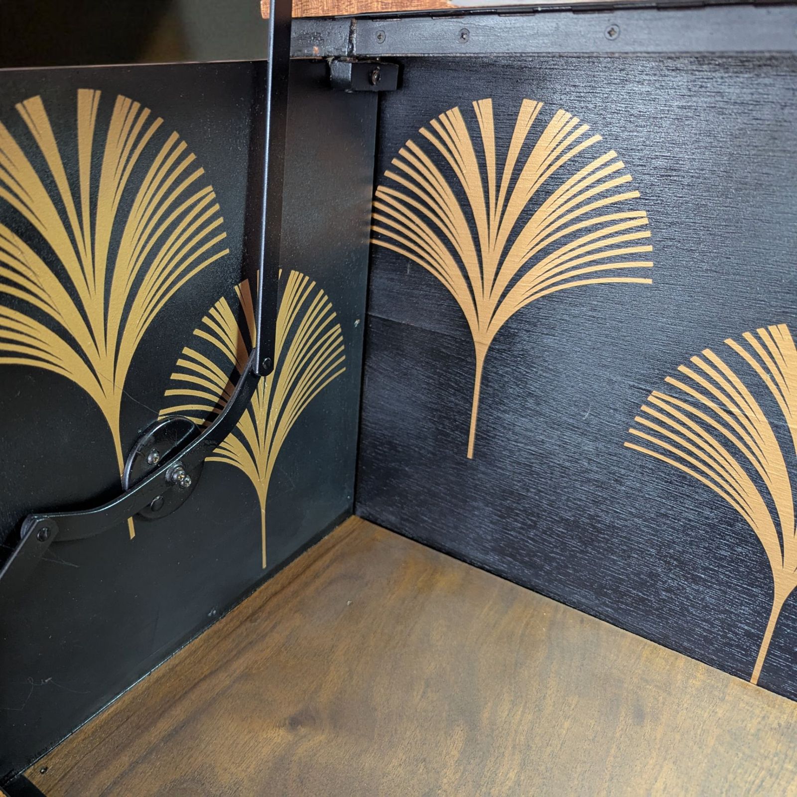 photo for sale Unique Art Deco Cocktail Drinks Cabinet Walnut Burr Wood Bar