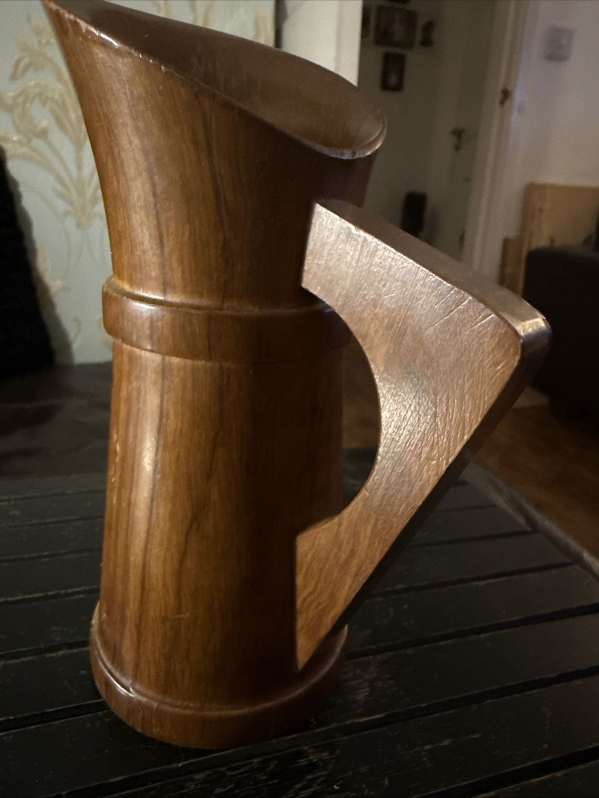 Hand Turned Wooden Pitcher – L’etacq Woodcraft (Jersey, Channel Islands) photo furniture