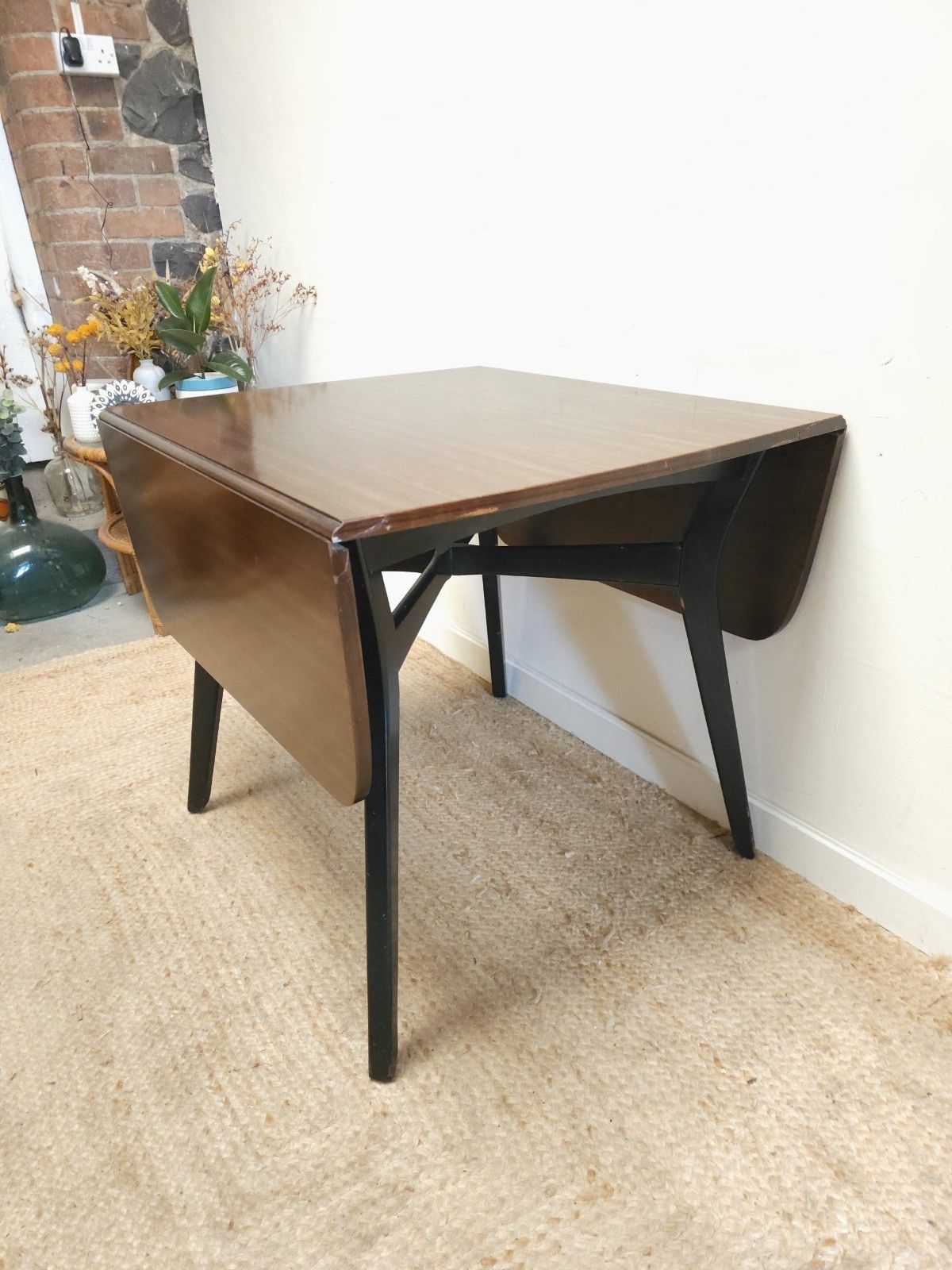 G Plan Dining Table Librenza Mid Century Drop Leaf Tola Wood Retro Delivery