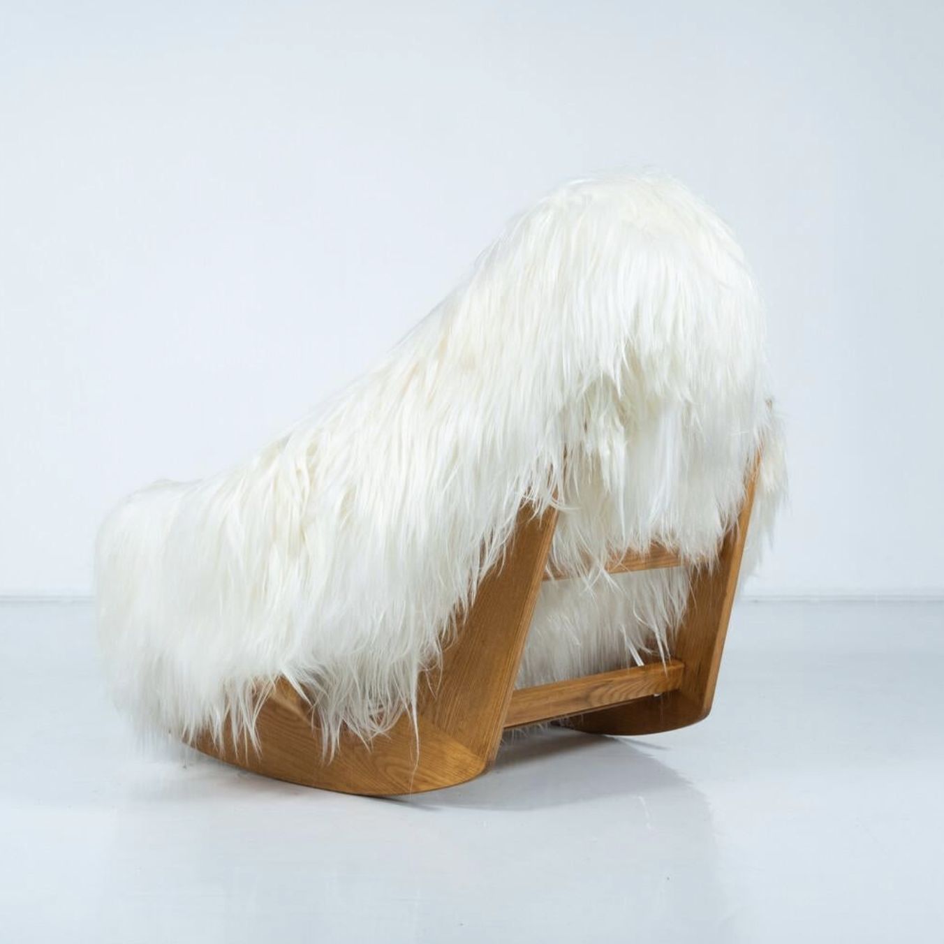 photo furniture “Yeti” Pop Art Rocking Chair By Mario Scheichenbauer, Circa 1968