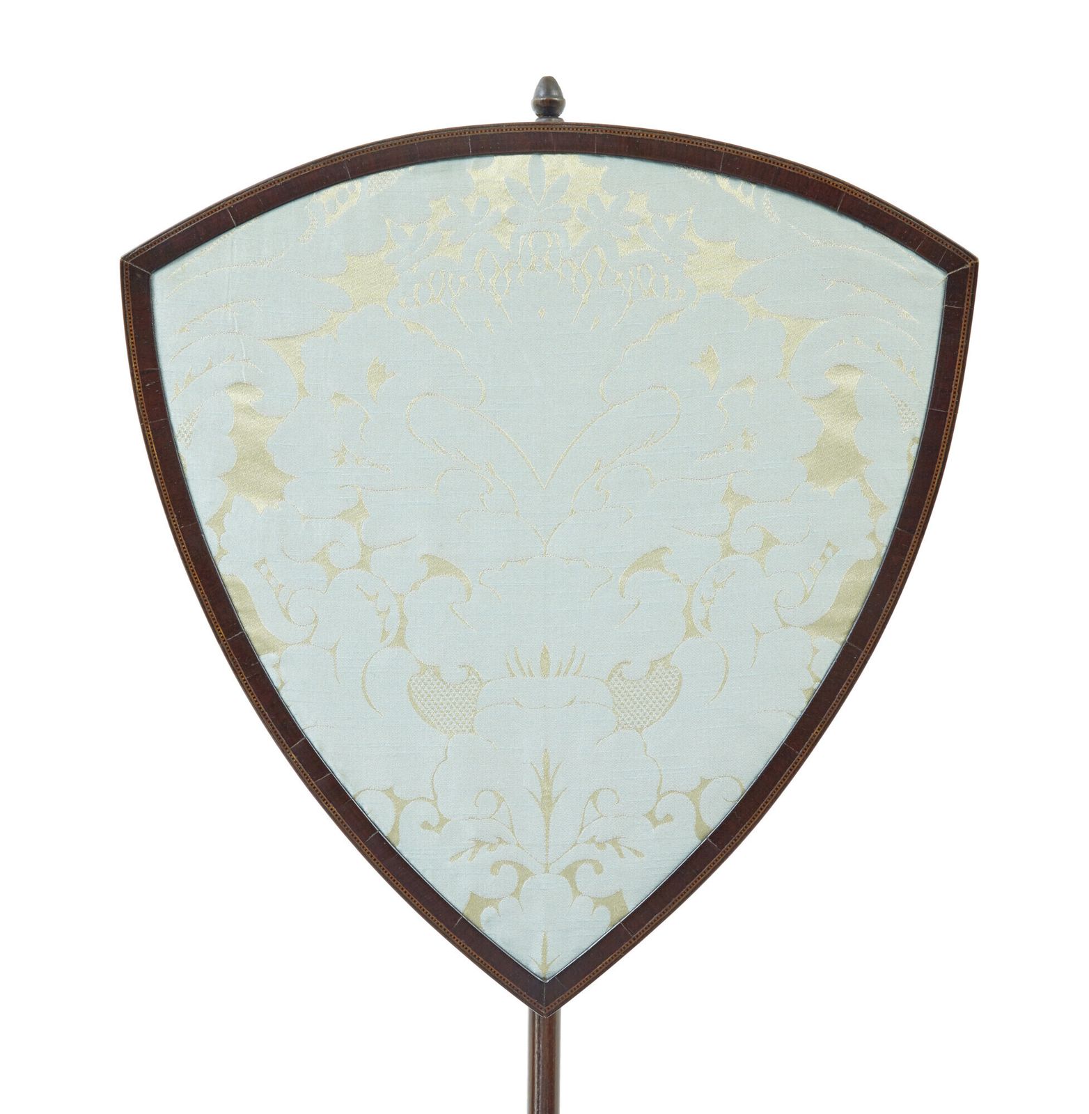 19th Century Inlaid Adjustable Fire Screen photo furniture