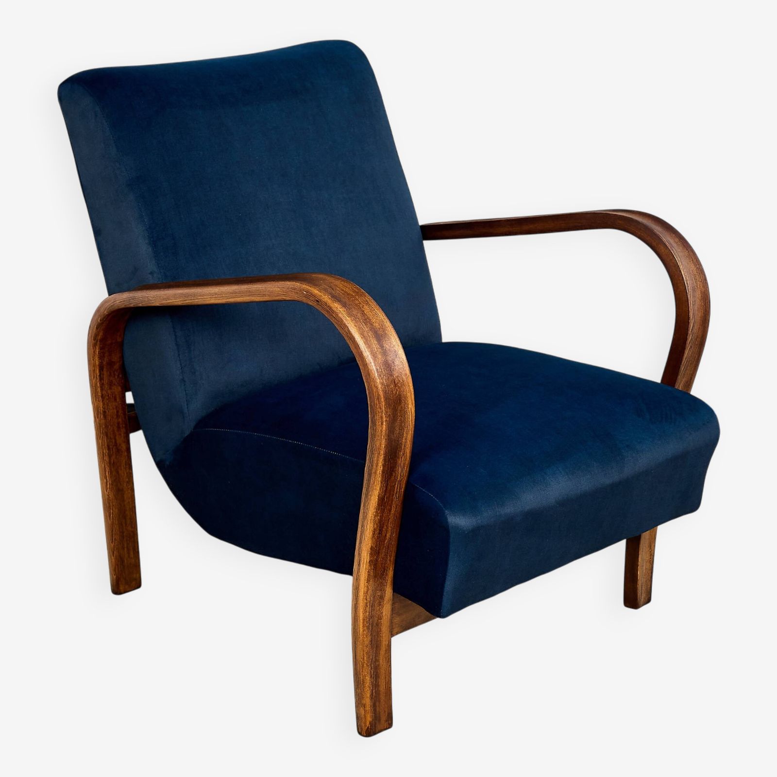 Armchair Designed By K. Kozelka And A. Kropacek, Interier Praha, Czechoslov