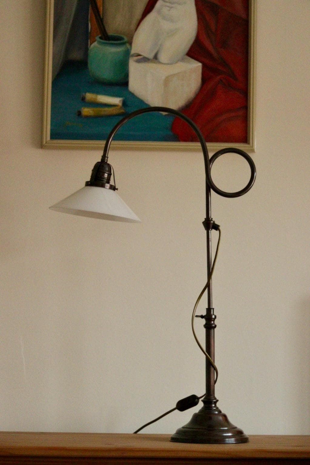 Vintagetable Lamp By Gamla Stan’s Lampverkstad, Sweden – Mid 20th Century