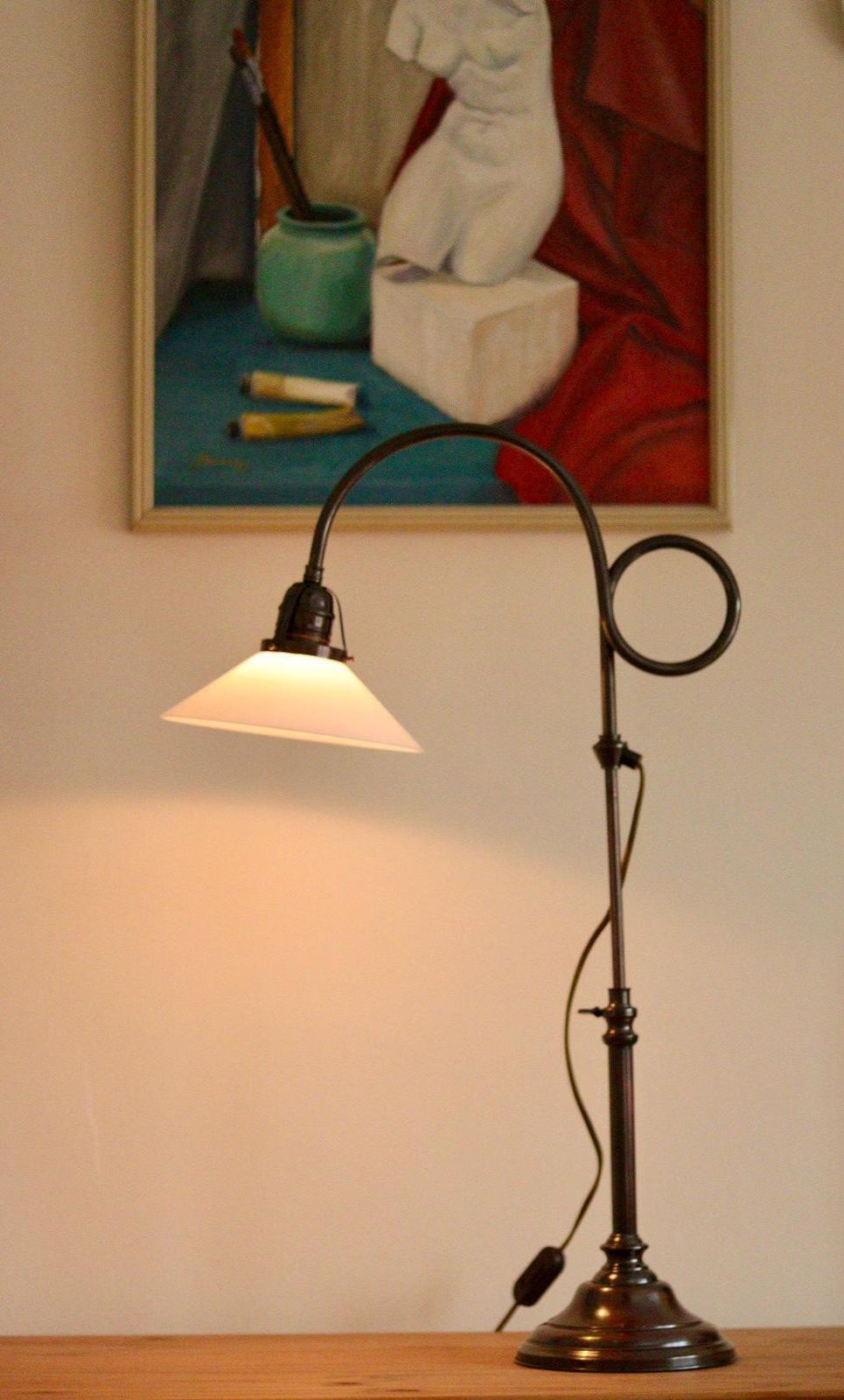 Vintagetable Lamp By Gamla Stan’s Lampverkstad, Sweden – Mid 20th Century photo vintage