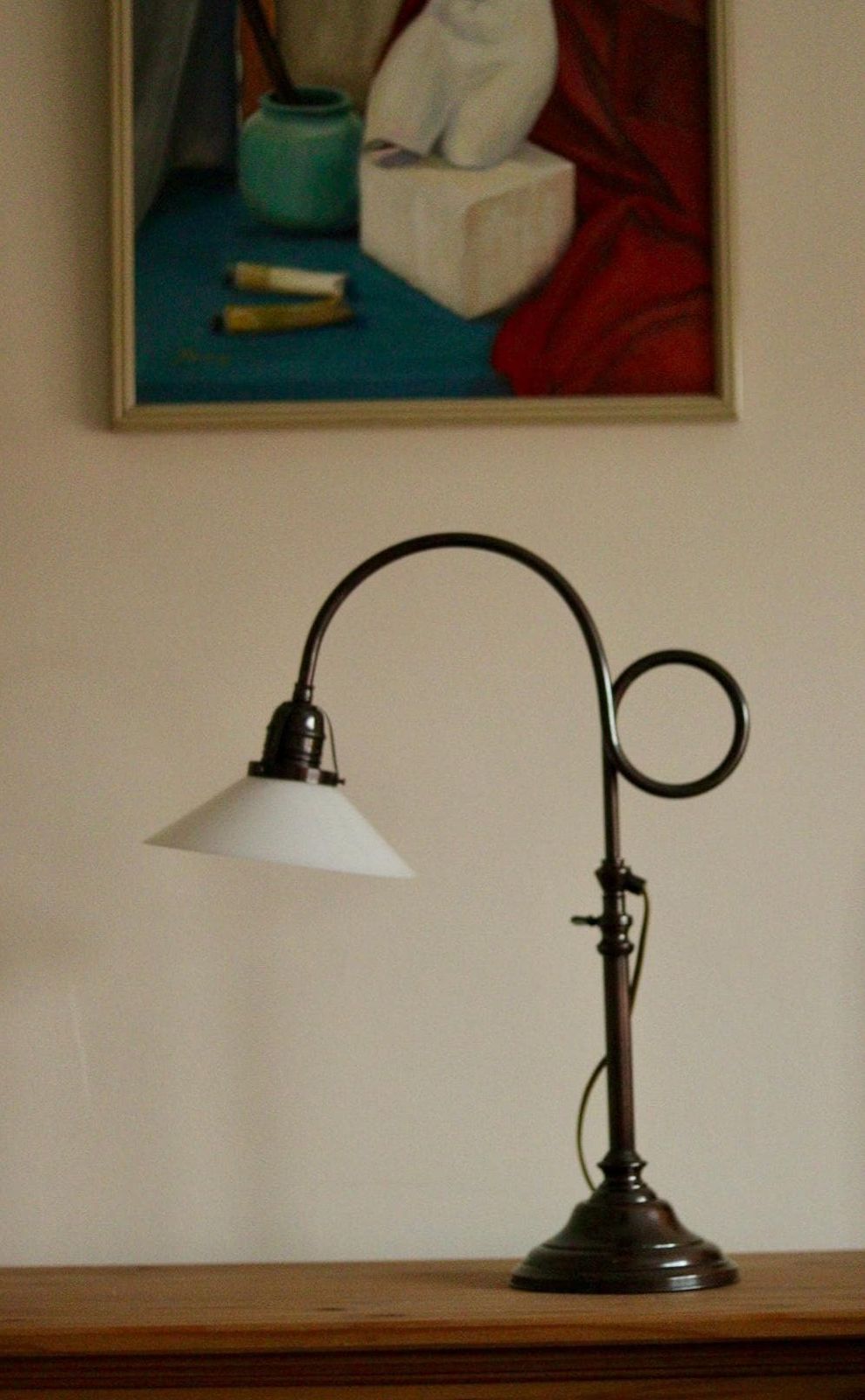 475.0 Vintagetable Lamp By Gamla Stan’s Lampverkstad, Sweden – Mid 20th Century photo