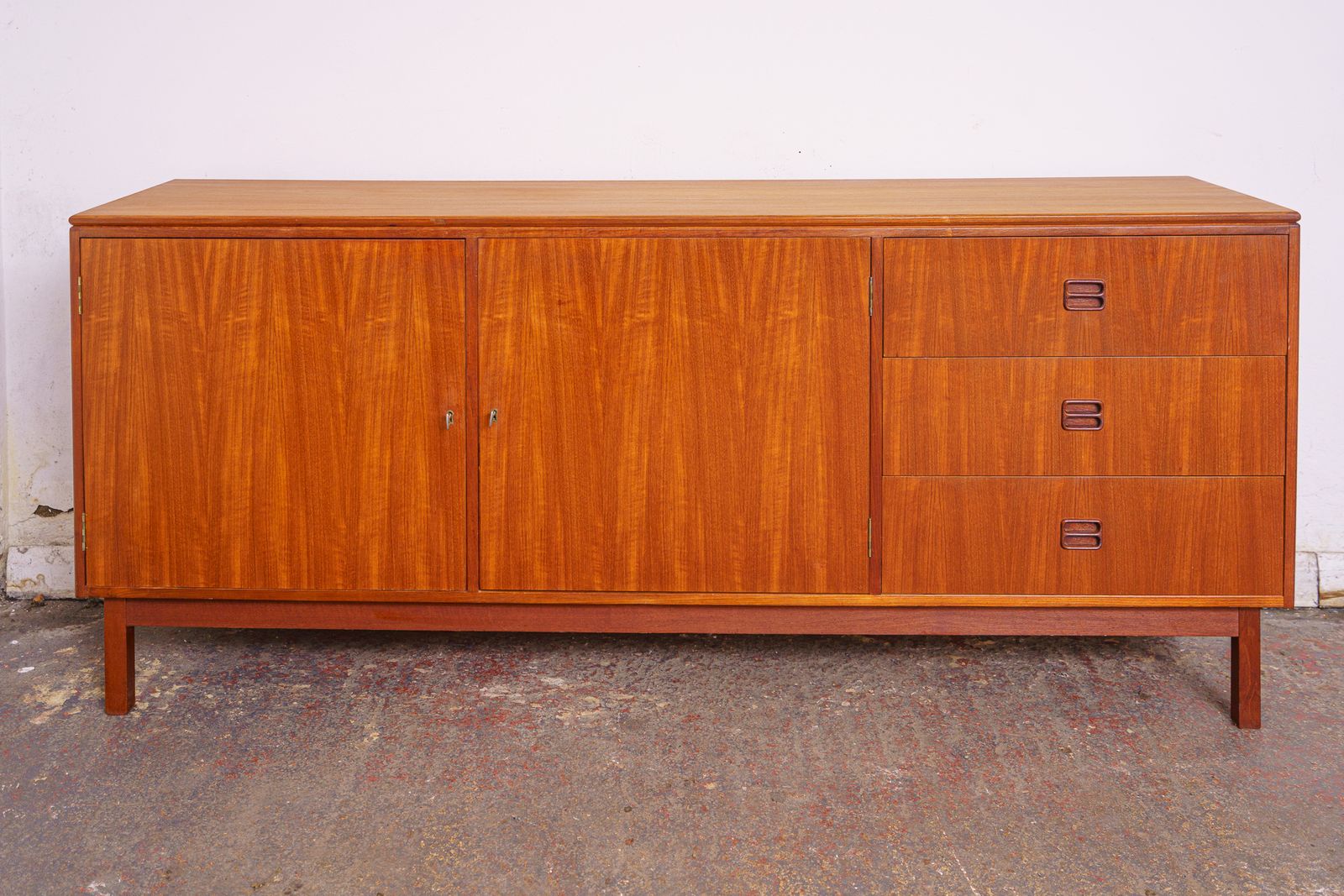Danish Mid Century Teak Sideboard By Aejm Mobler photo furniture