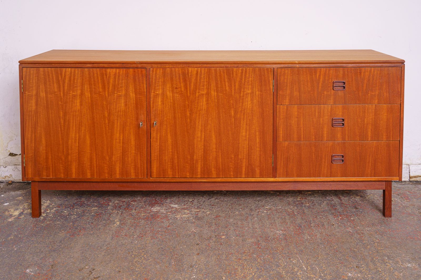 Danish Mid Century Teak Sideboard By Aejm Mobler photo Furniture