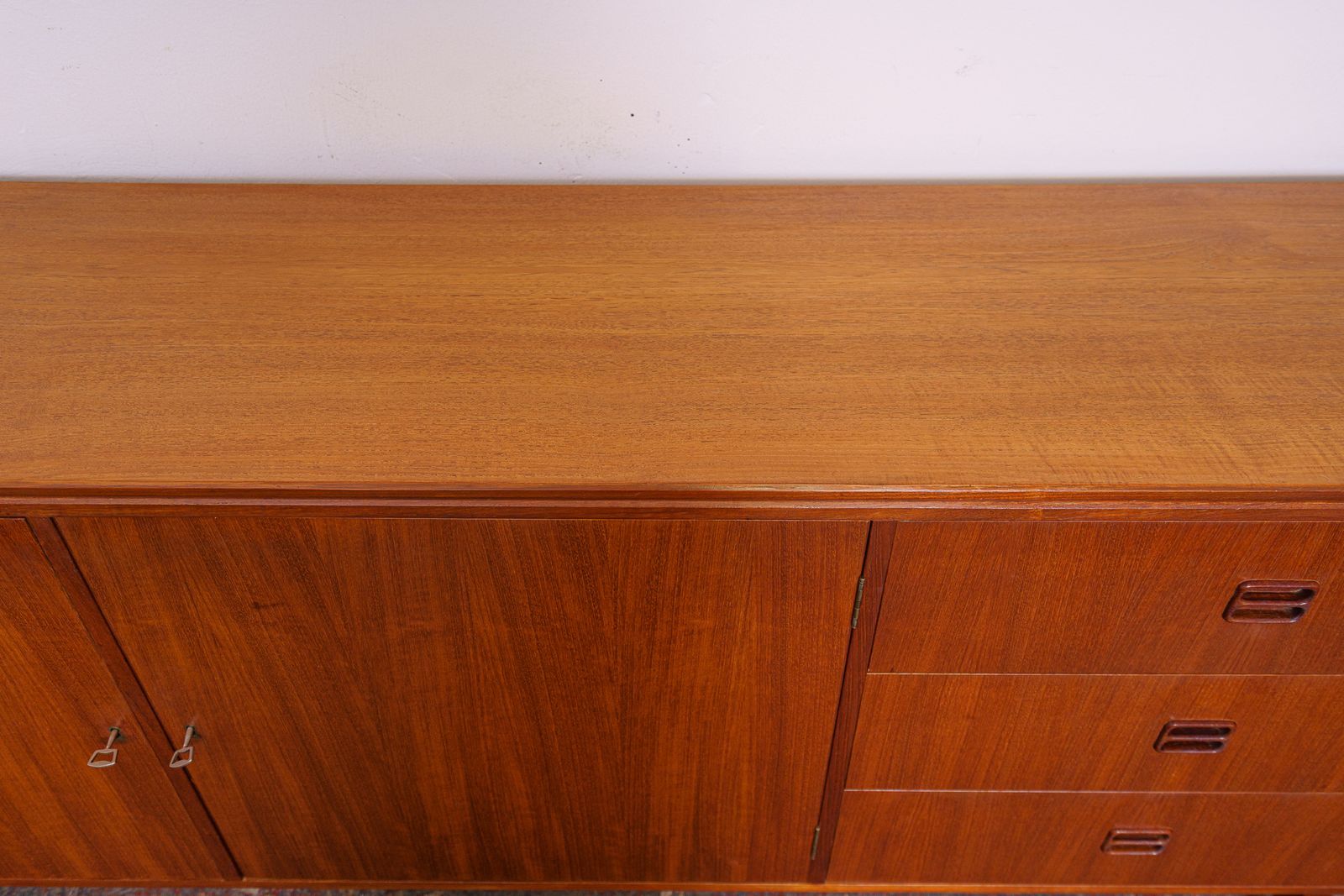 photo buy Danish Mid Century Teak Sideboard By Aejm Mobler