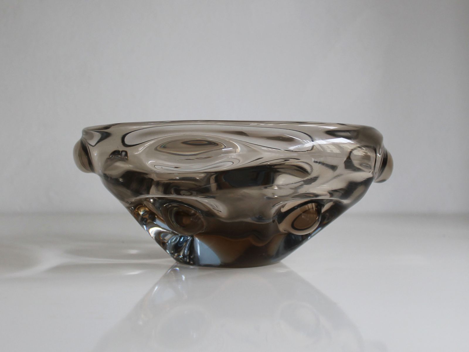 Art Glass Bowl By Jan Berenek – Pattern 5954 (1959), Skrdlovice photo Home Decor