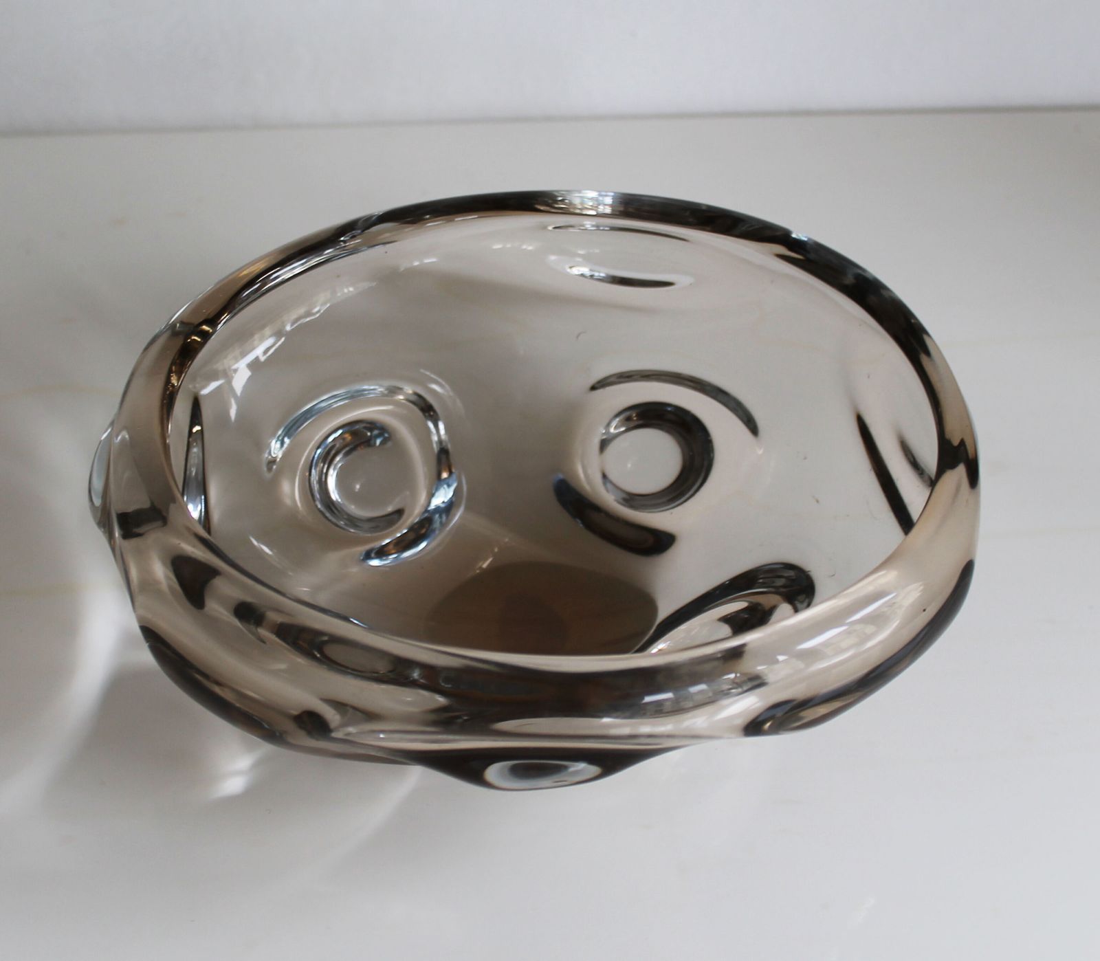 Art Glass Bowl By Jan Berenek – Pattern 5954 (1959), Skrdlovice photo buy