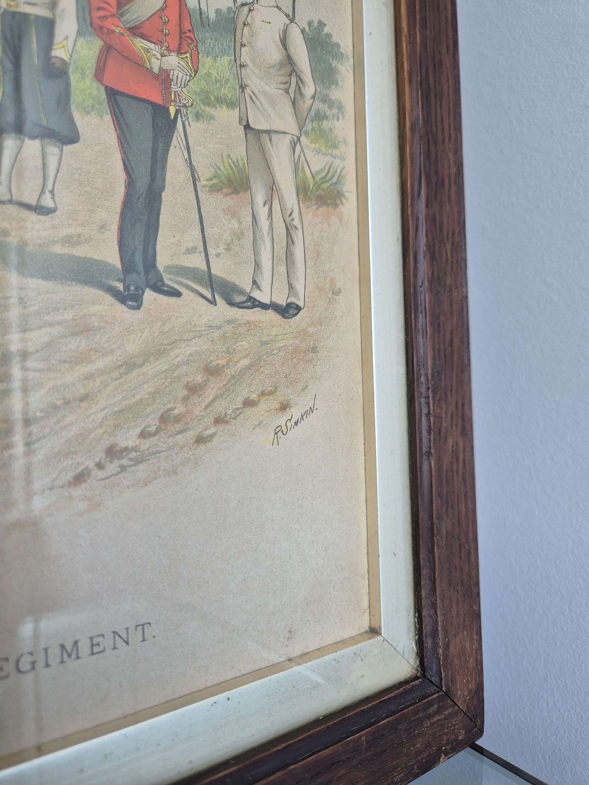 “The West India Regiment” Lithograph By R. Simkin Wall Art photo for sale