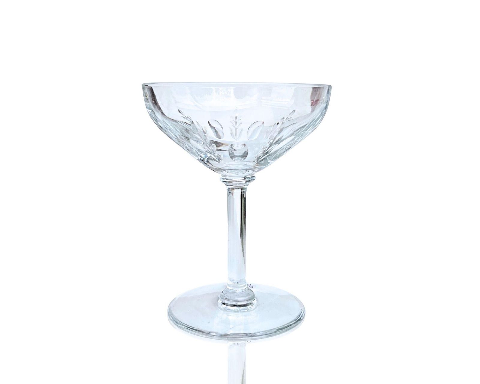 Kristallen Champagnecoupes | 6 Stuks | Belgisch Val Saint Lambert photo furniture
