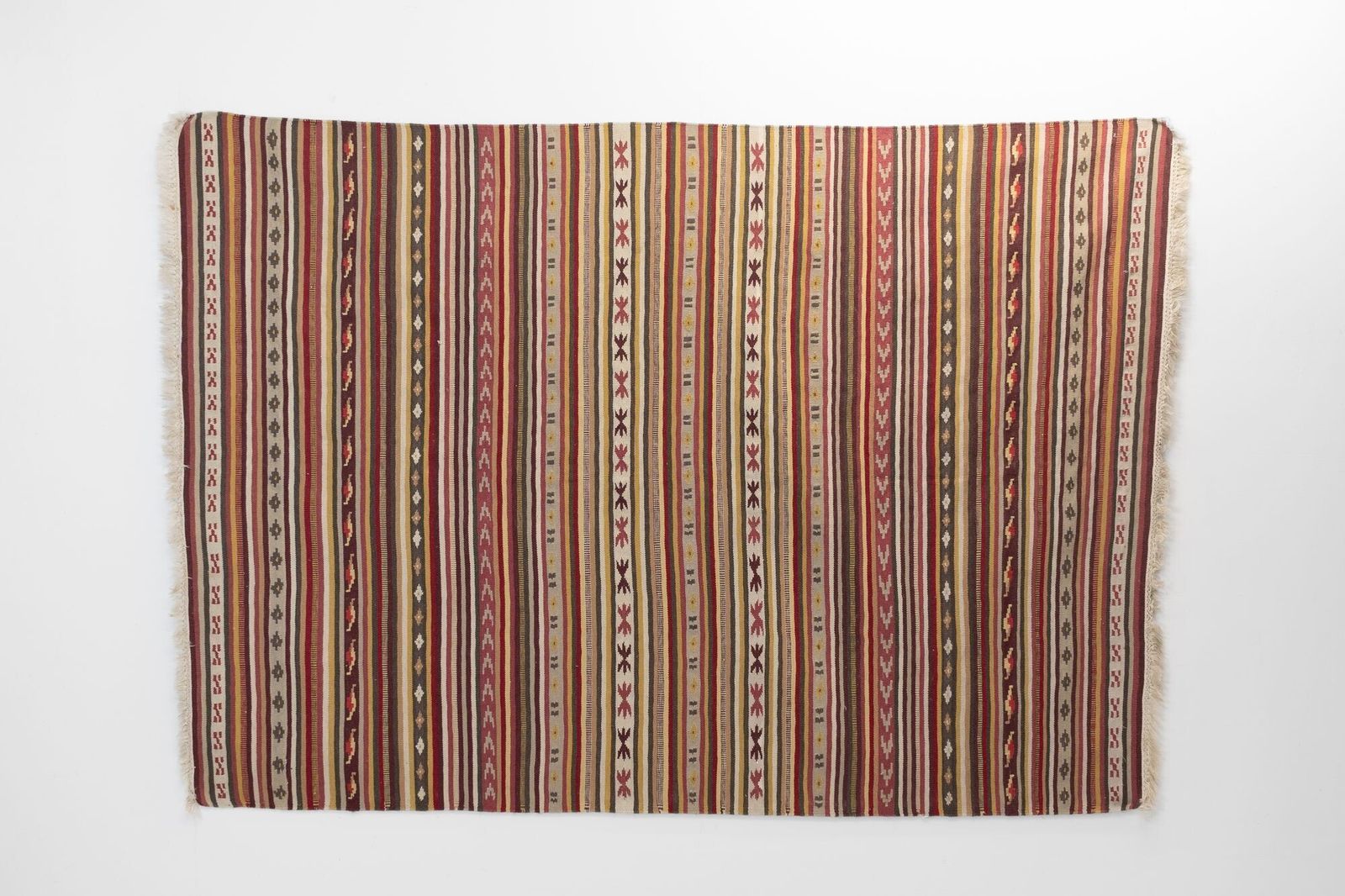 Vintage Flatweave Carpet, 1960s