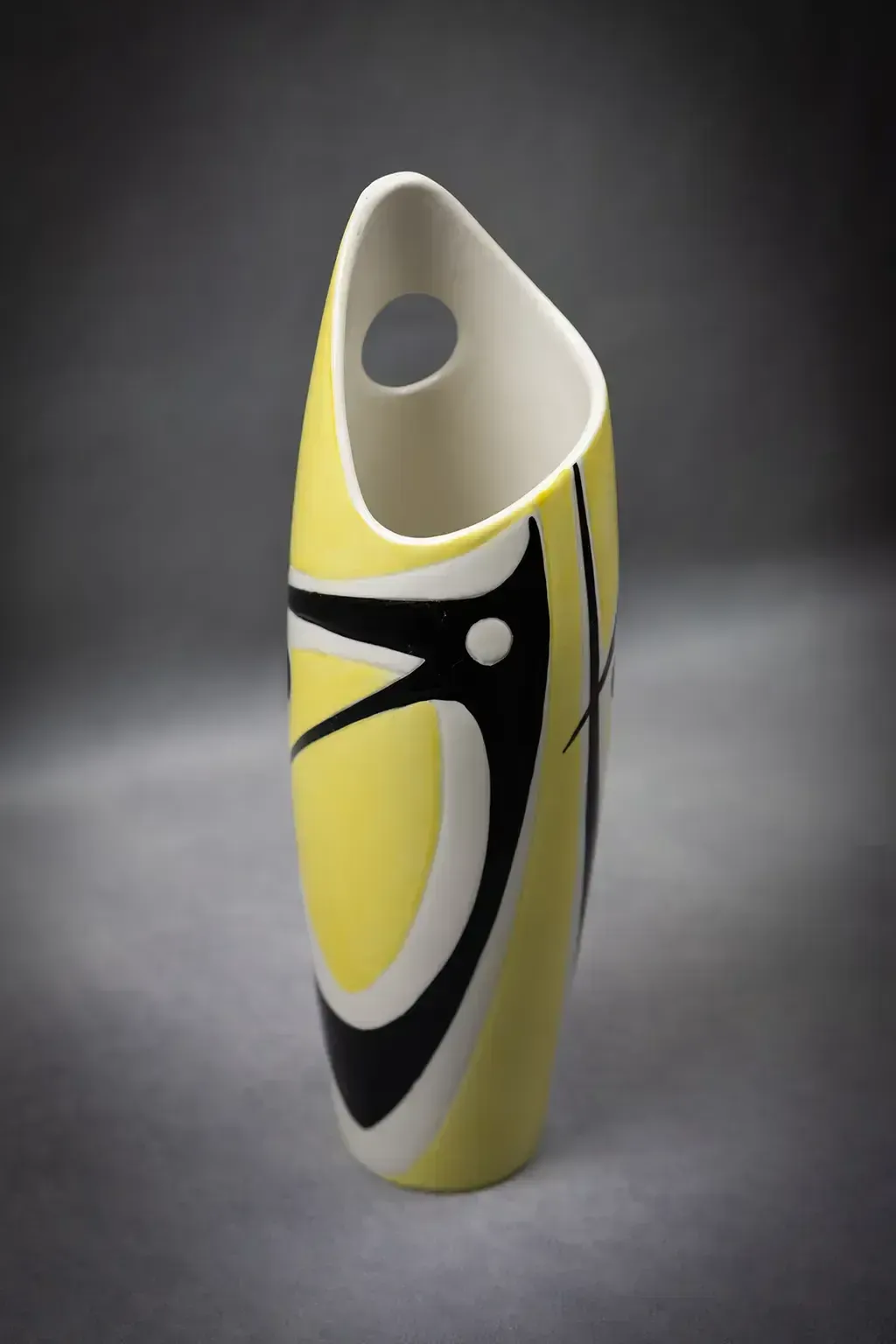 Modernist Porcelain Vase By Janos Török For Zsolnay photo vinterior