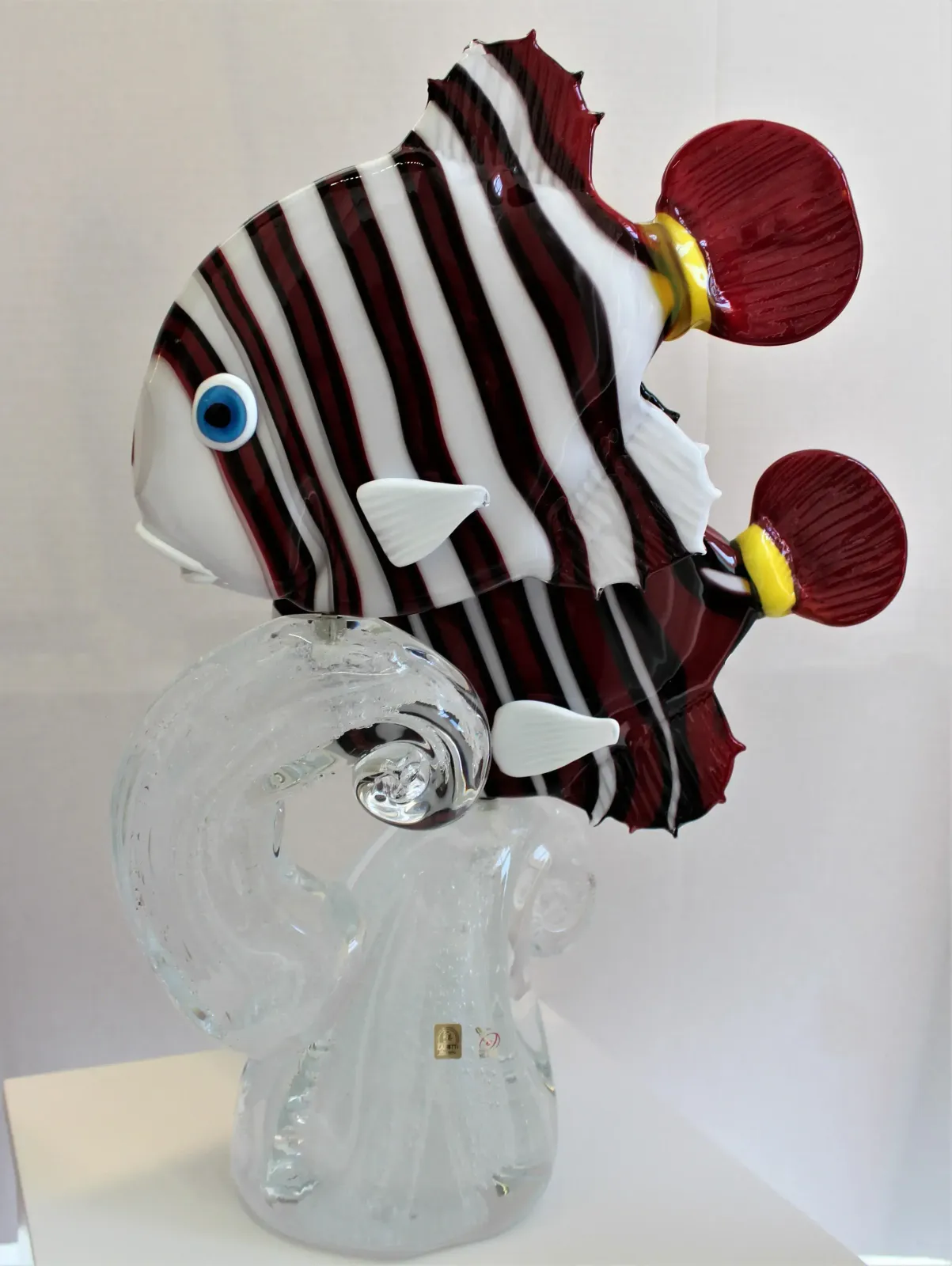 Murano Glass "Aquarium" Sculpture By Zanetti photo 7196.0
