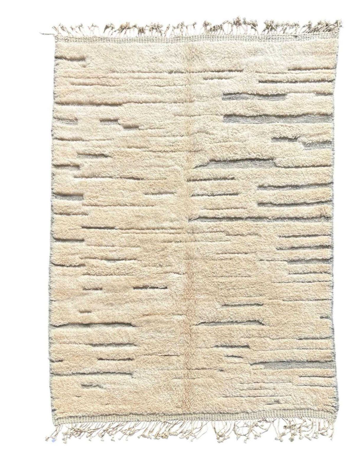 Moroccan Mrirt White Wool Rug 200x300 Cm   Berber Moroccan Modern Carpet   Moroccan Natural Wool Rug photo furniture