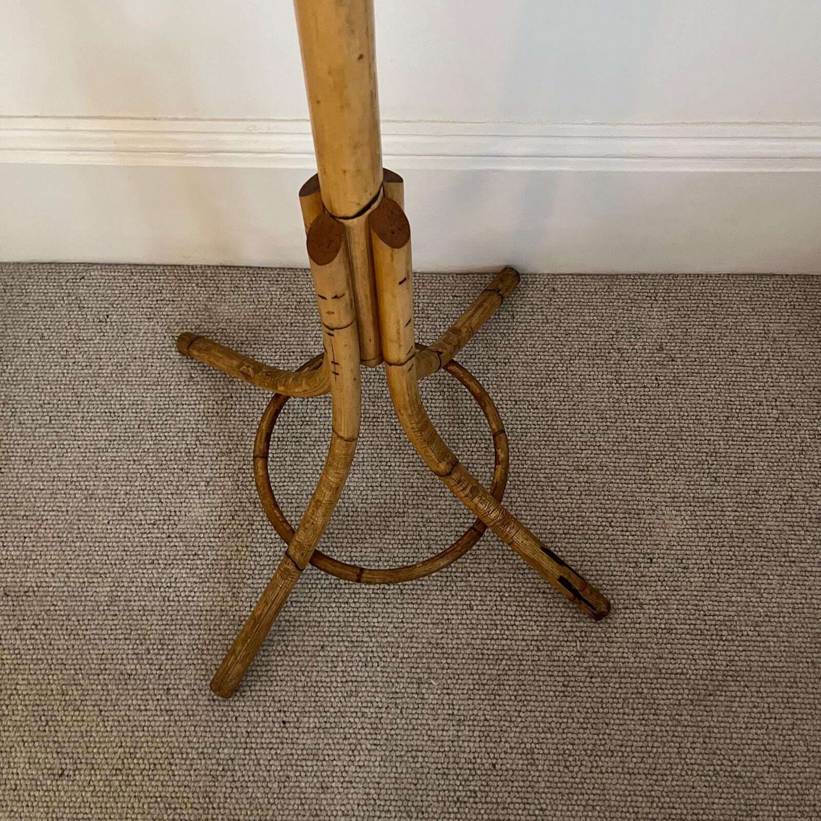 Vintage Bamboo Coat Stand In The Style Of Franco Albini photo buy