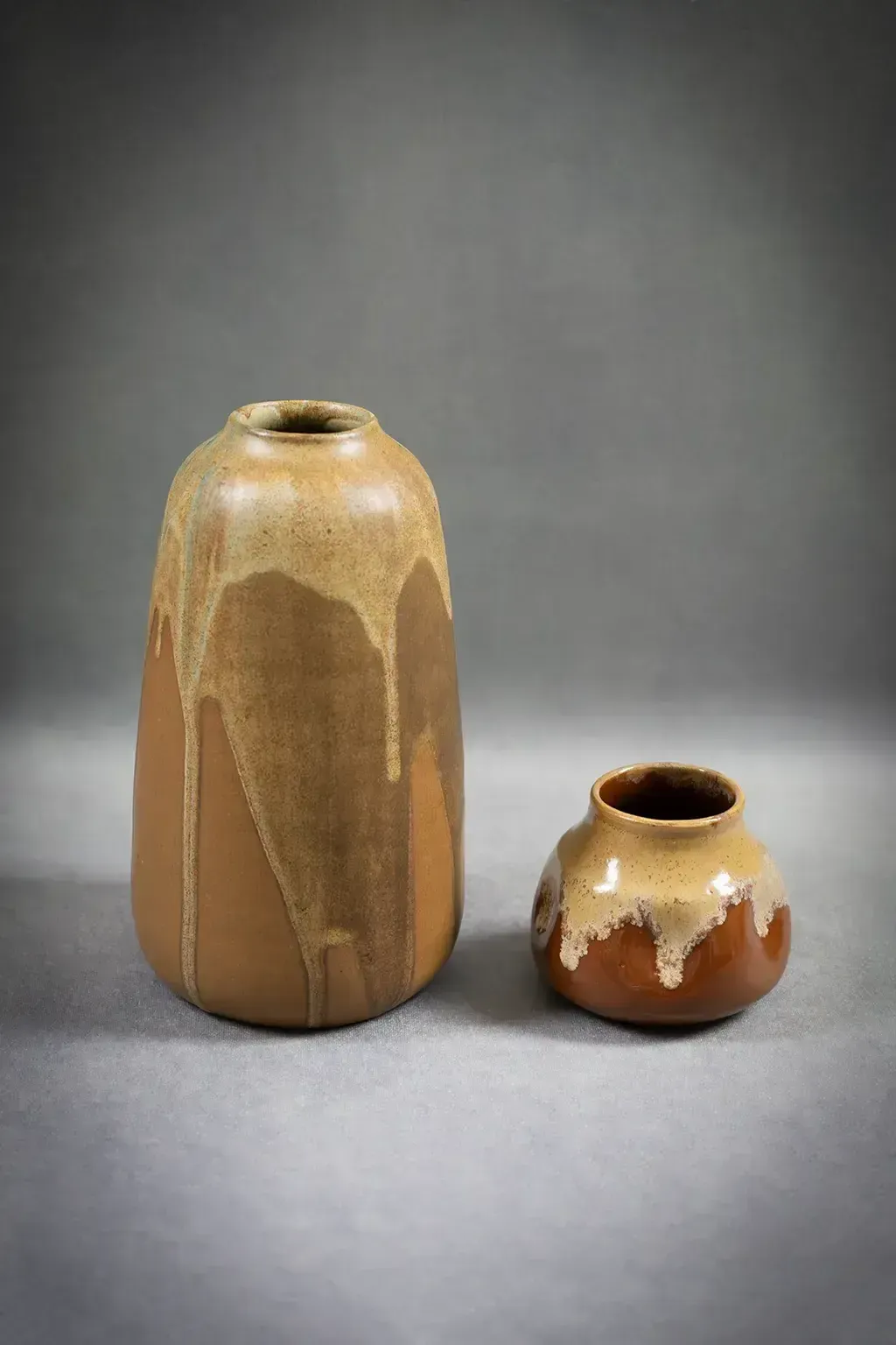 390.0 Vase Léon Pointu en grès émaillé photo