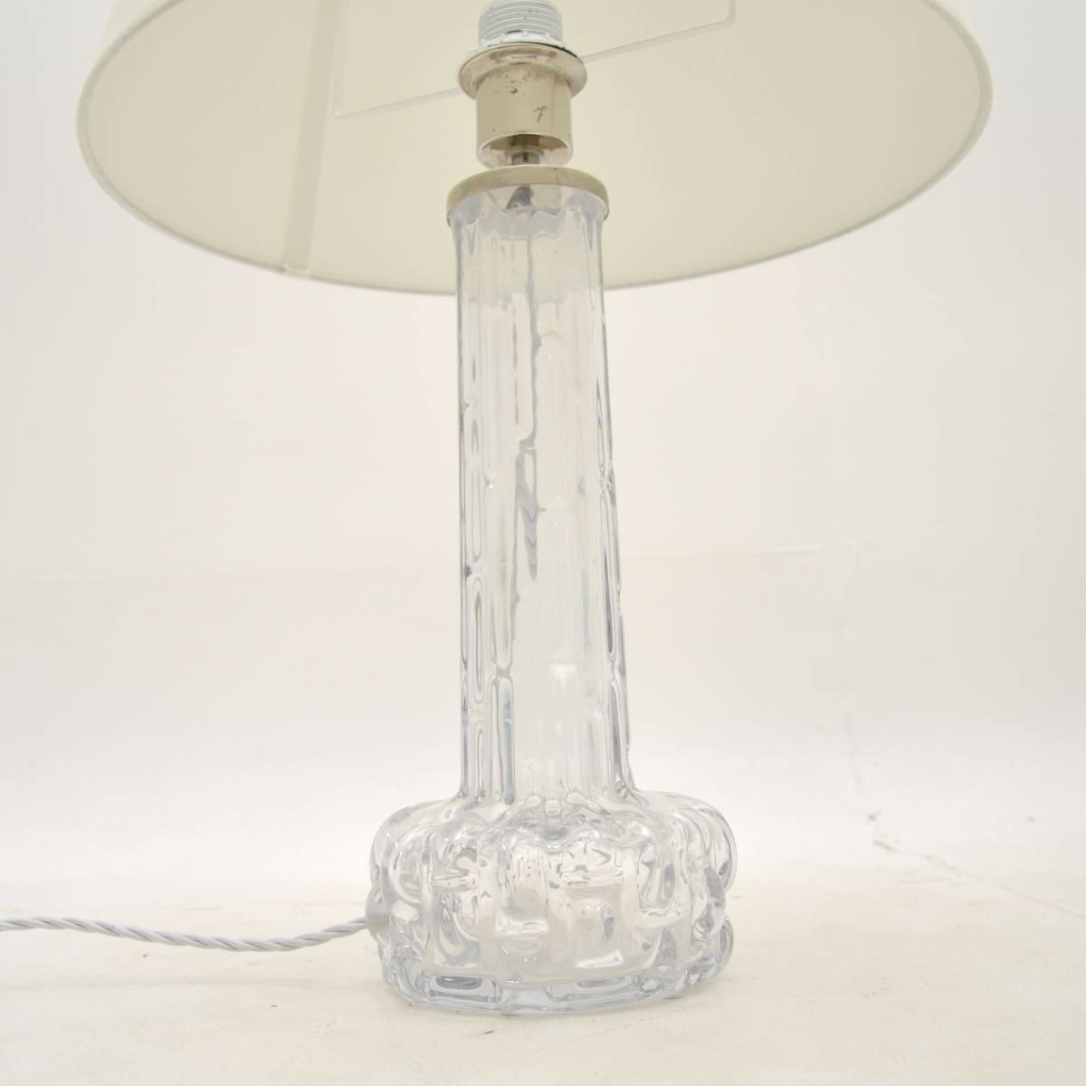 Pair Of Vintage Swedish Table Lamps By Carl Fagerlund For Orrefors photo Lighting