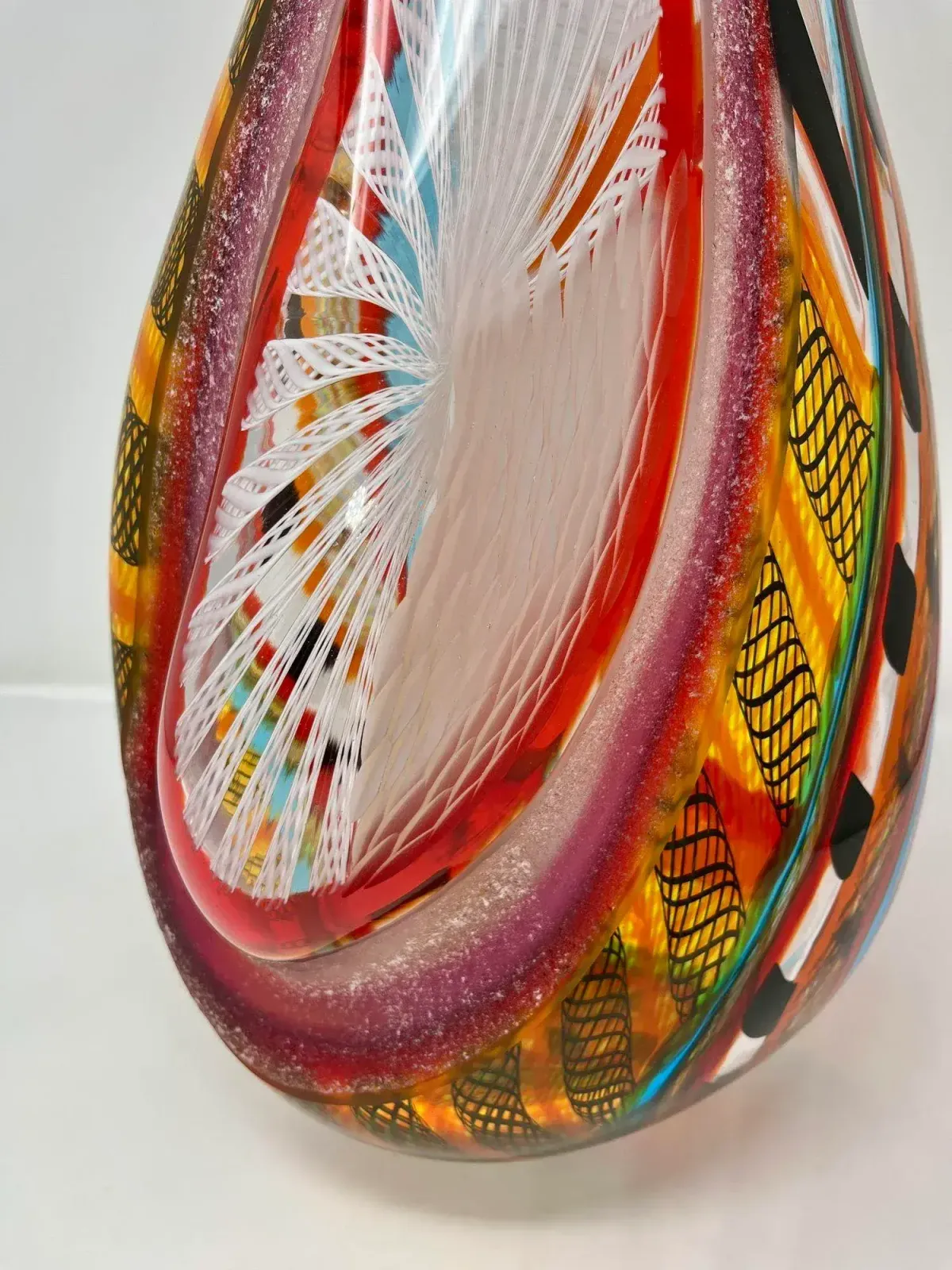 Murano Vase By Schiavon, 21st Century photo Home Decor