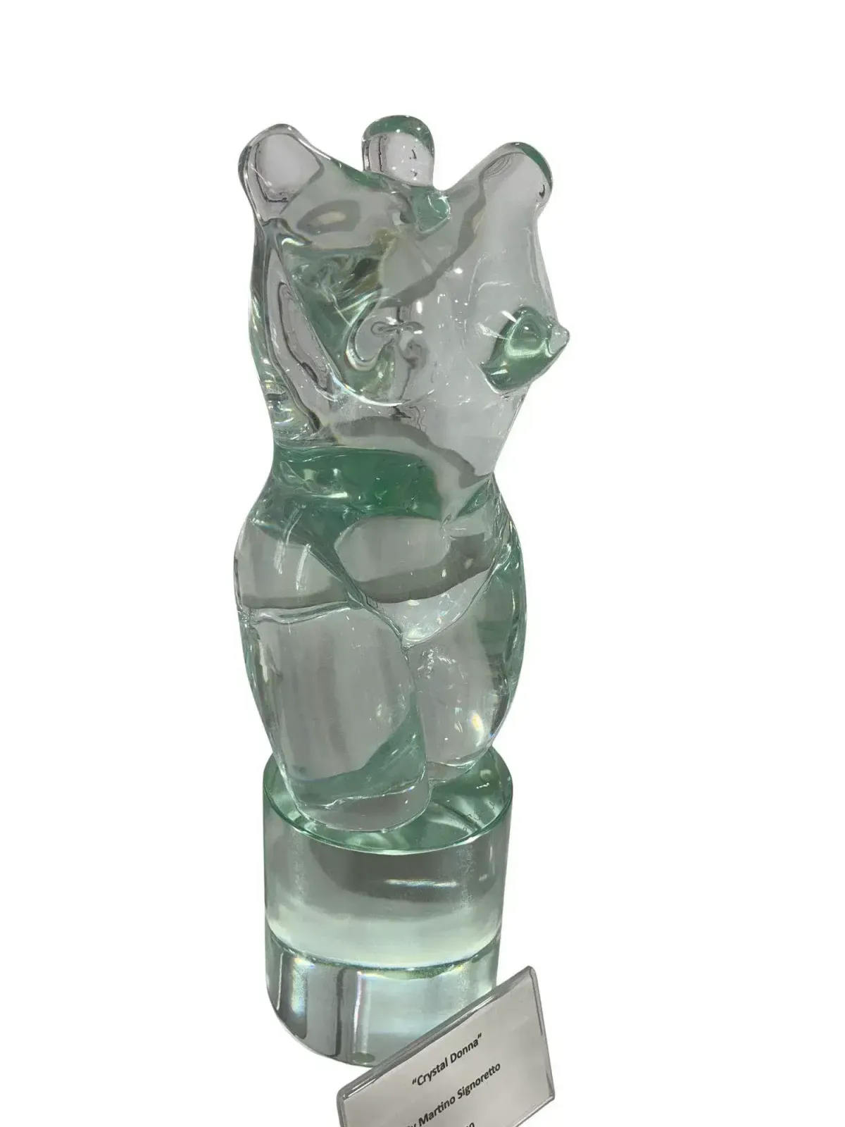 Murano Glass Female Form By Martino Signoretto photo 2211.0