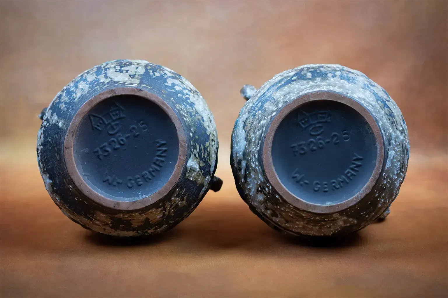 Pair Of "Fat Lava" Vases – Carstens Tönnieshof, West Germany photo for sale