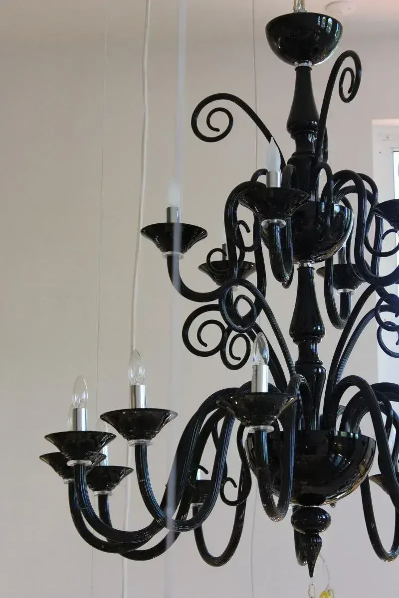 Simone Cenedese   Black Beauty Chandelier photo furniture