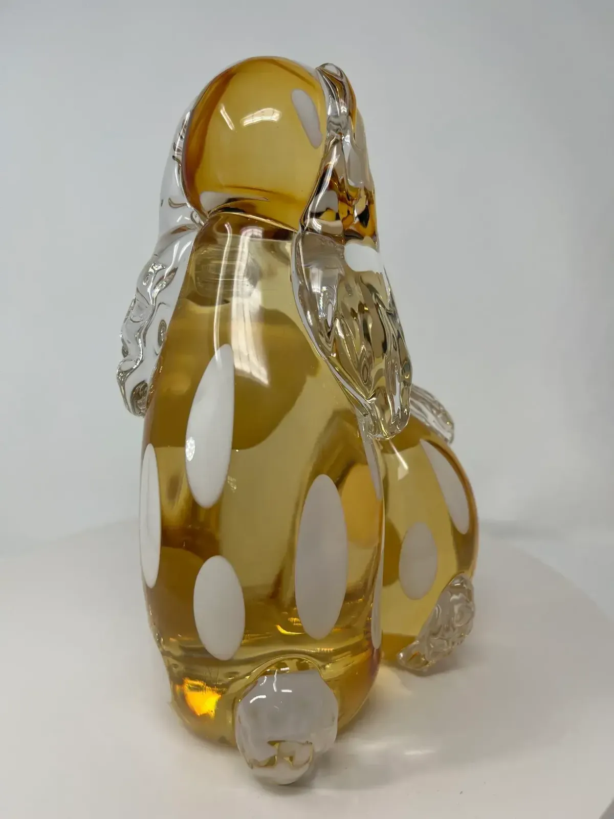 Murano Glass Dog And Puppy, 21st Century photo 749.0