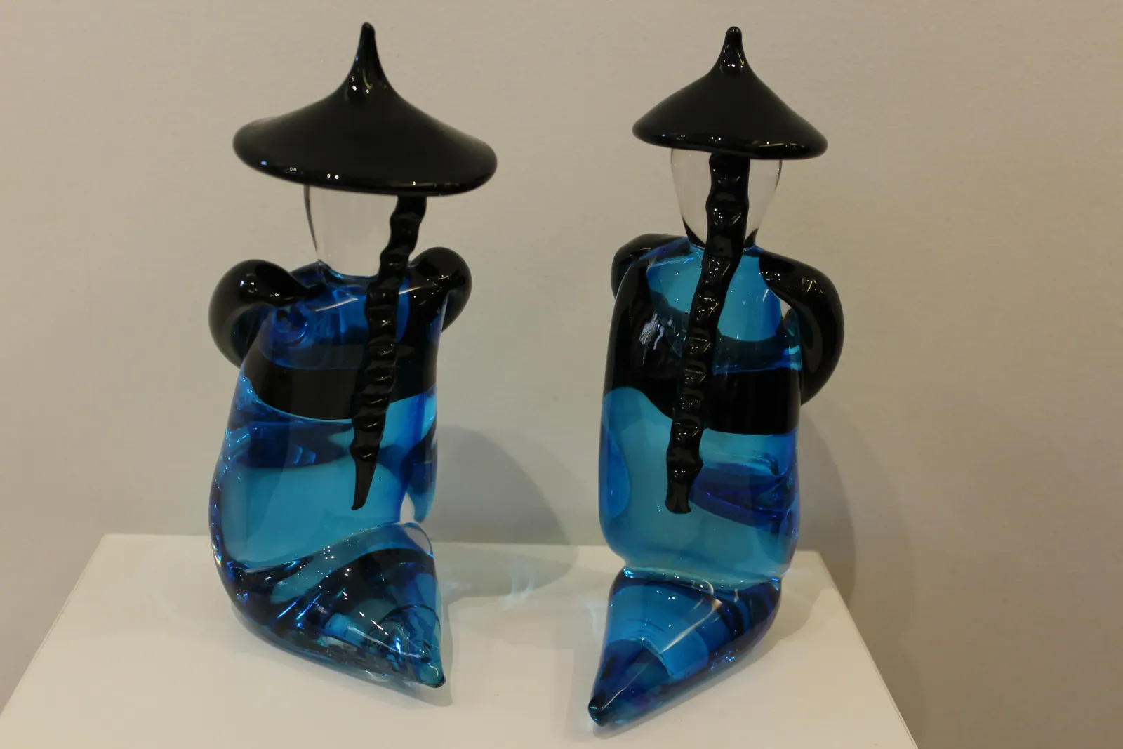 Chinese Made Of Murano Glass By Roberto Beltrami   A Pair photo 1271.0